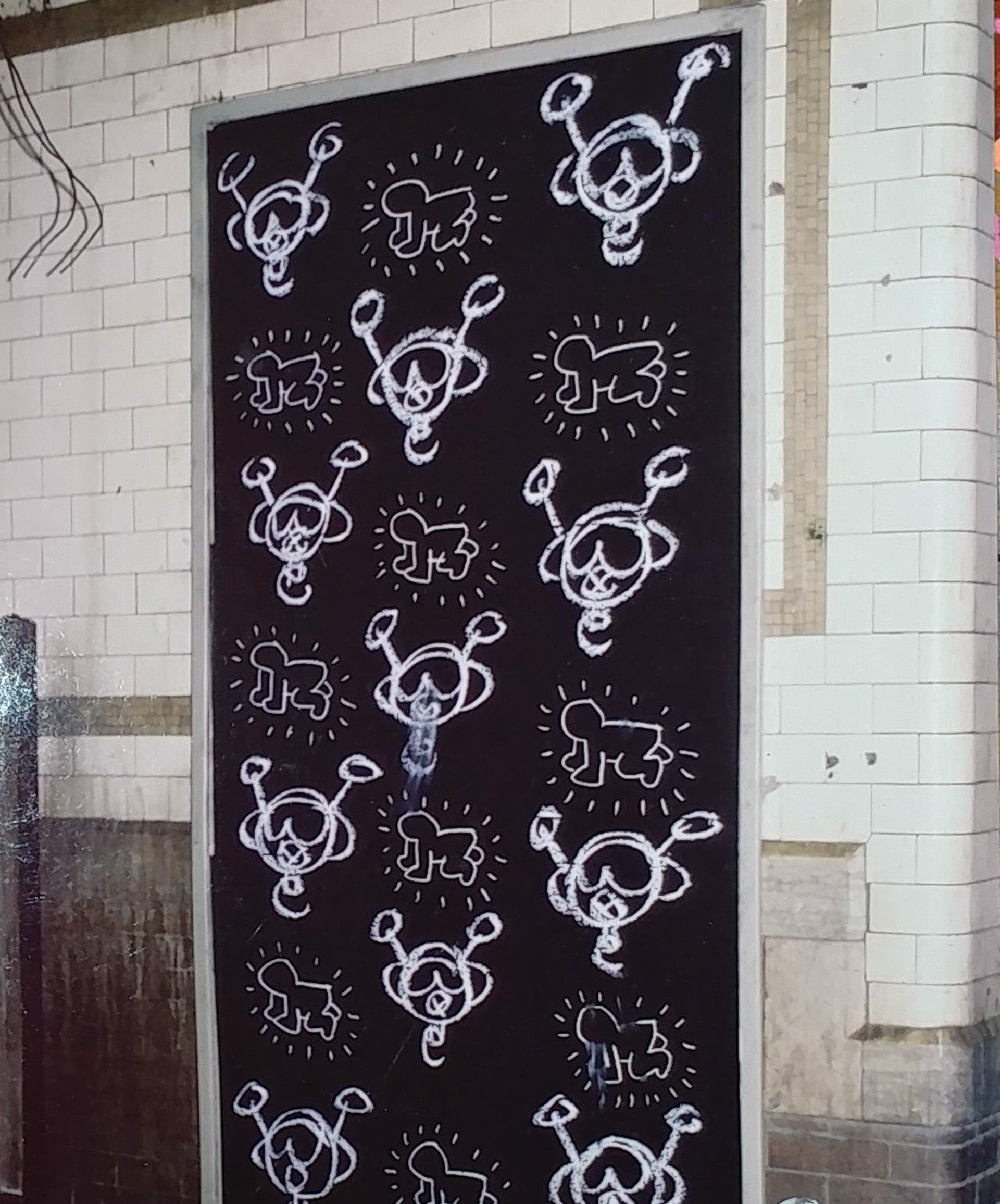 Repeat | Eric Orr X Keith Haring (192/250) by Eric Orr