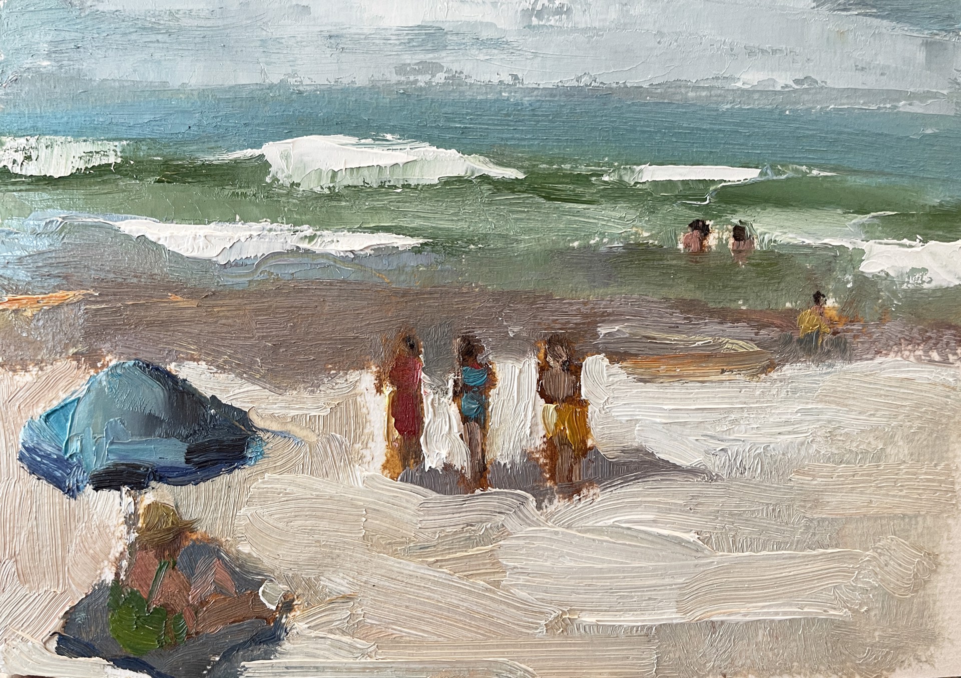 An Afternoon At The Beach by Anne Neilson