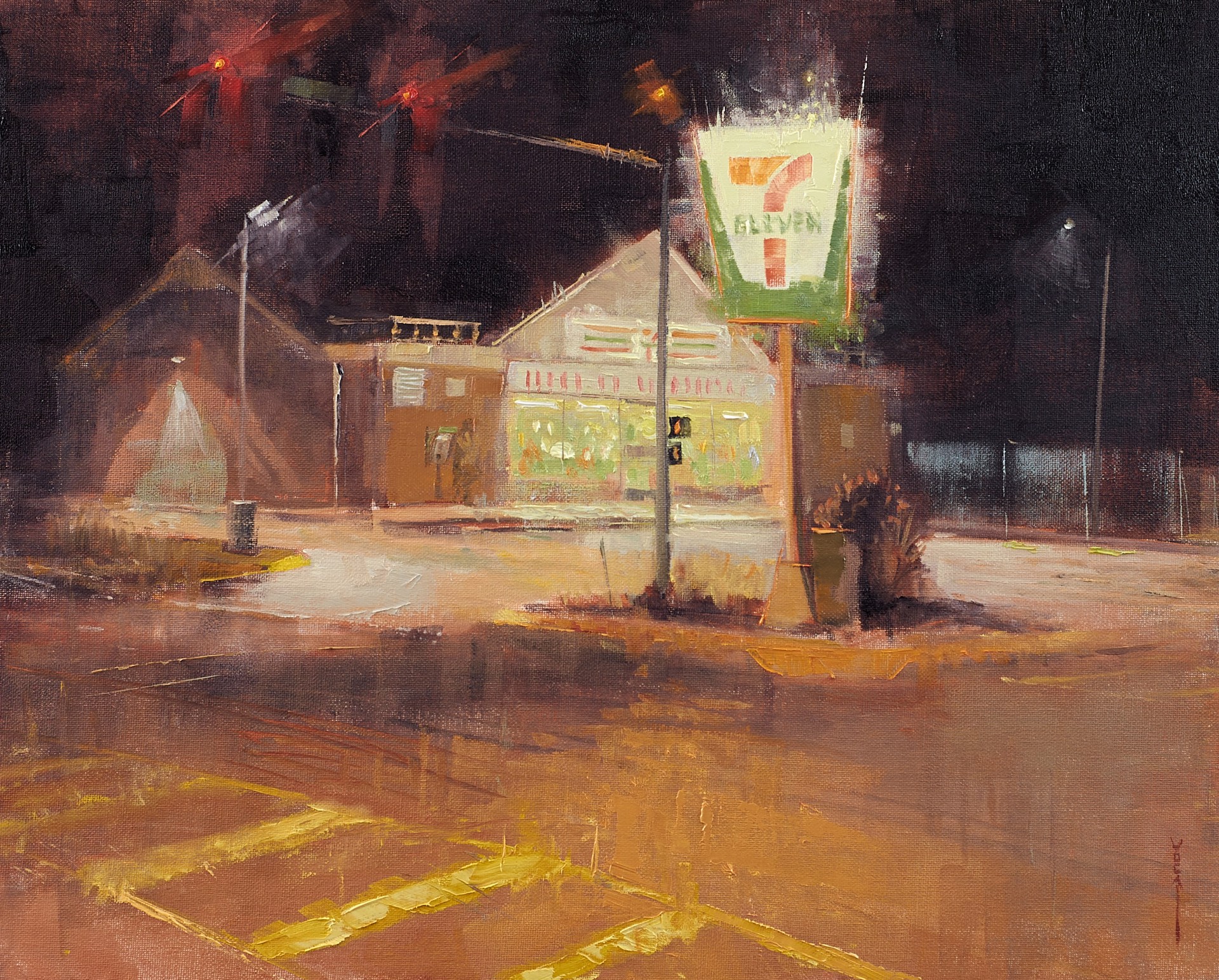 17th at 7-11 by Doug Clarke