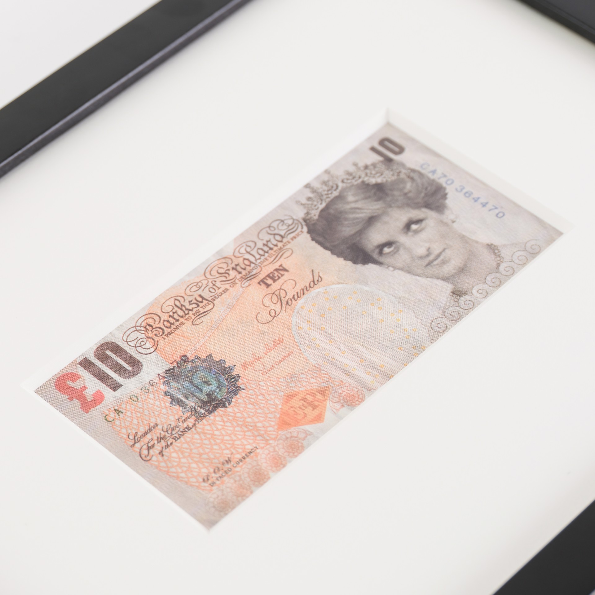 Di-Faced Tenner by Banksy