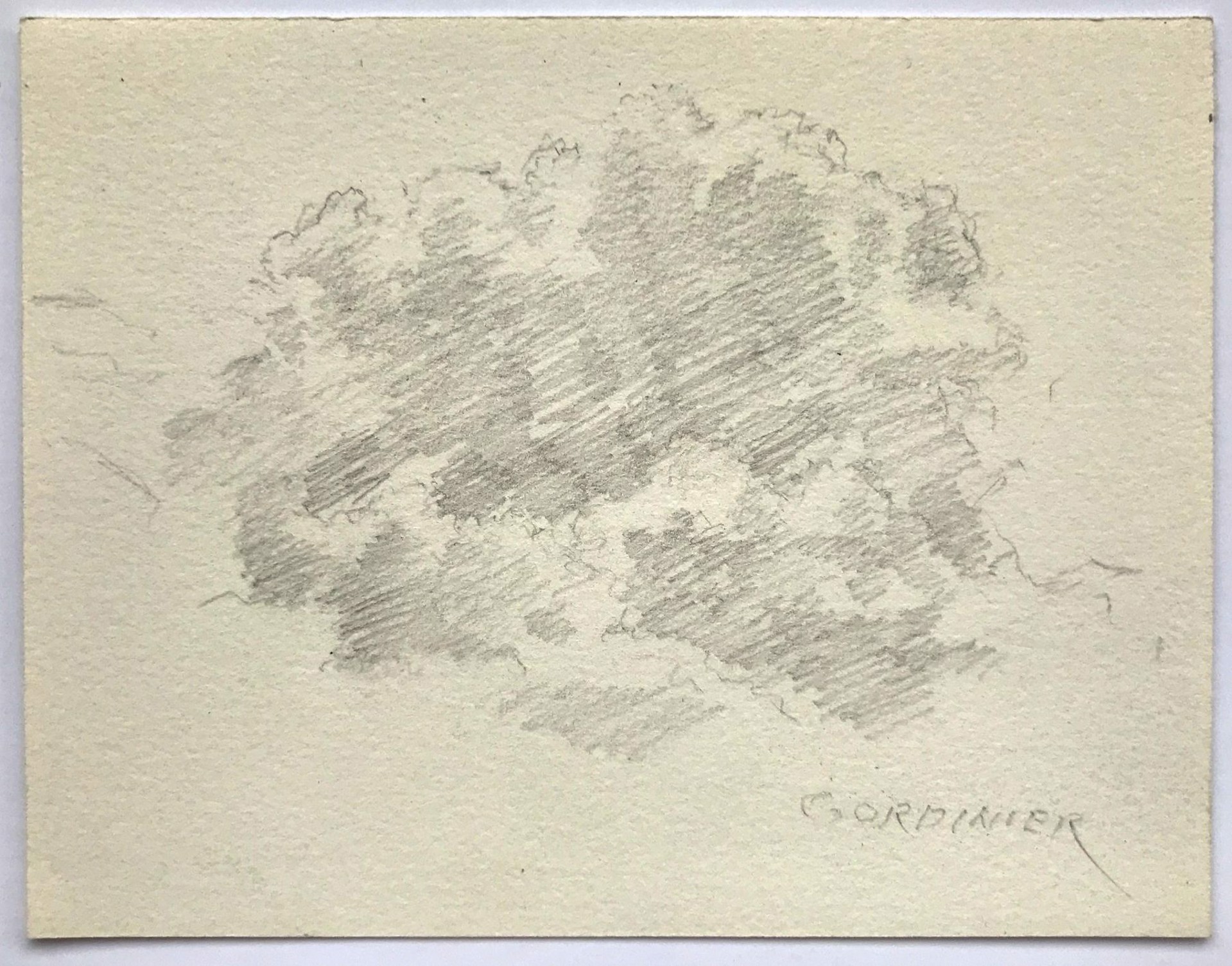 Cloud Sketch 02 by Dave Gordinier
