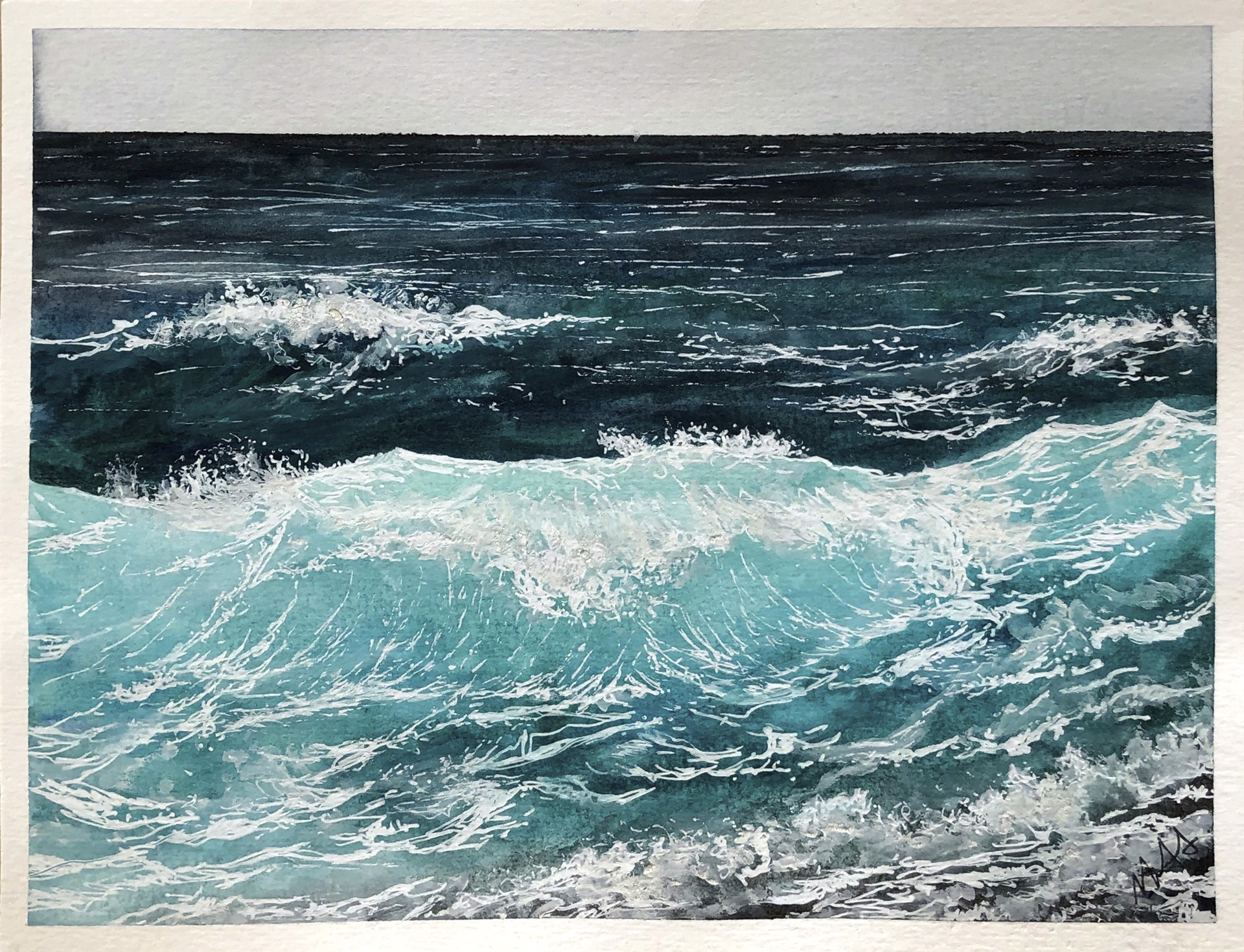 Ocean wave by Marina Alves