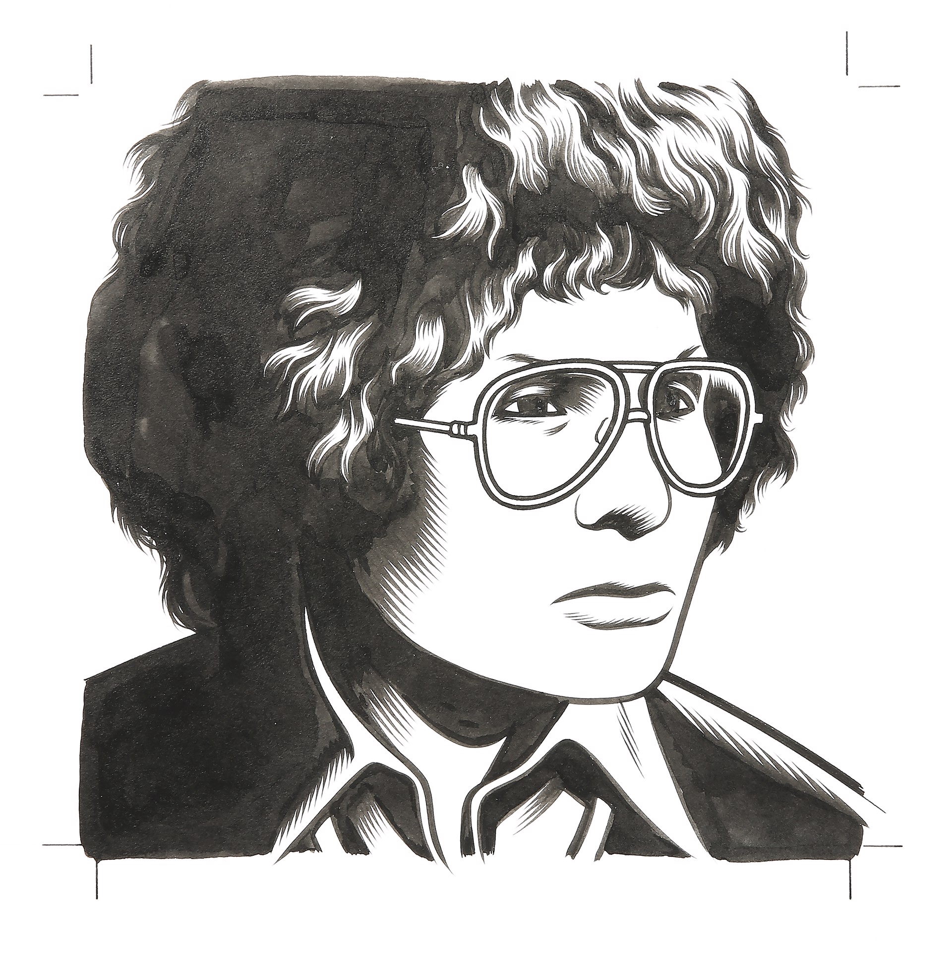 The Believer, Cover #14: Dory Previn by Charles Burns