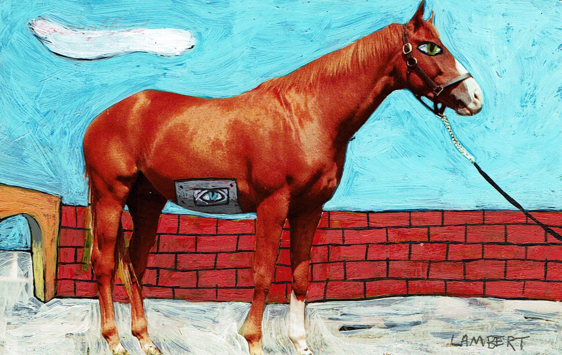 Trojan Horse  by David Lambert