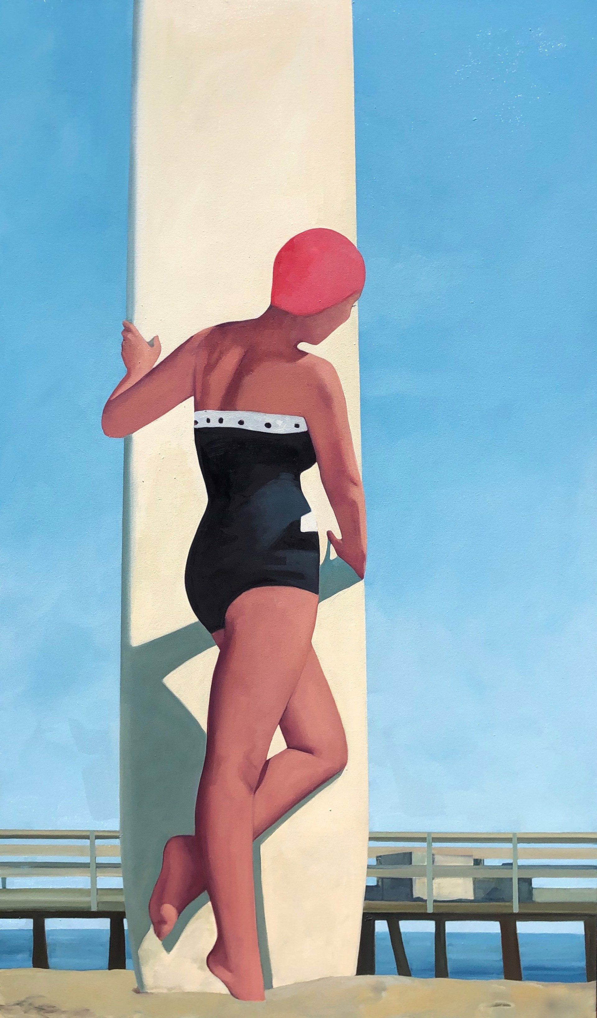Surfer Girl II by Tracey Sylvester Harris