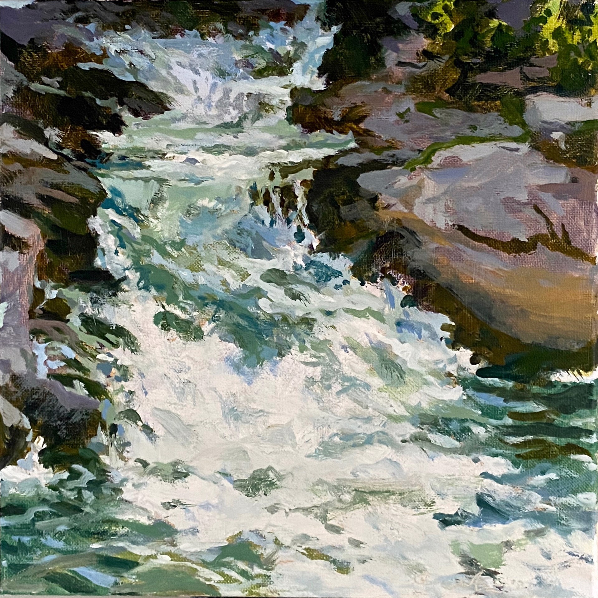 Waterfall Study by Peter Loftus
