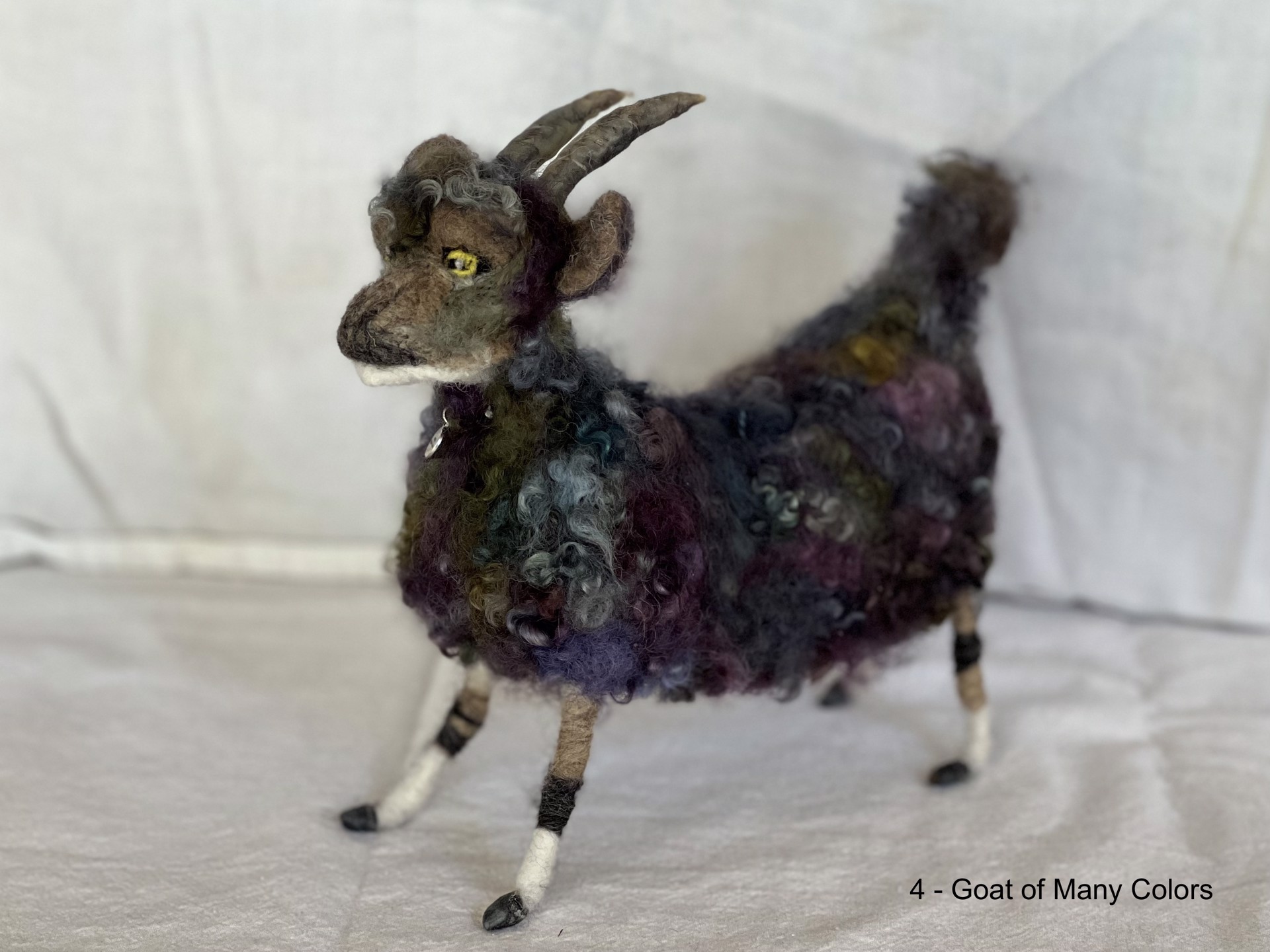 Goat of Many Colors by Barb Ottum