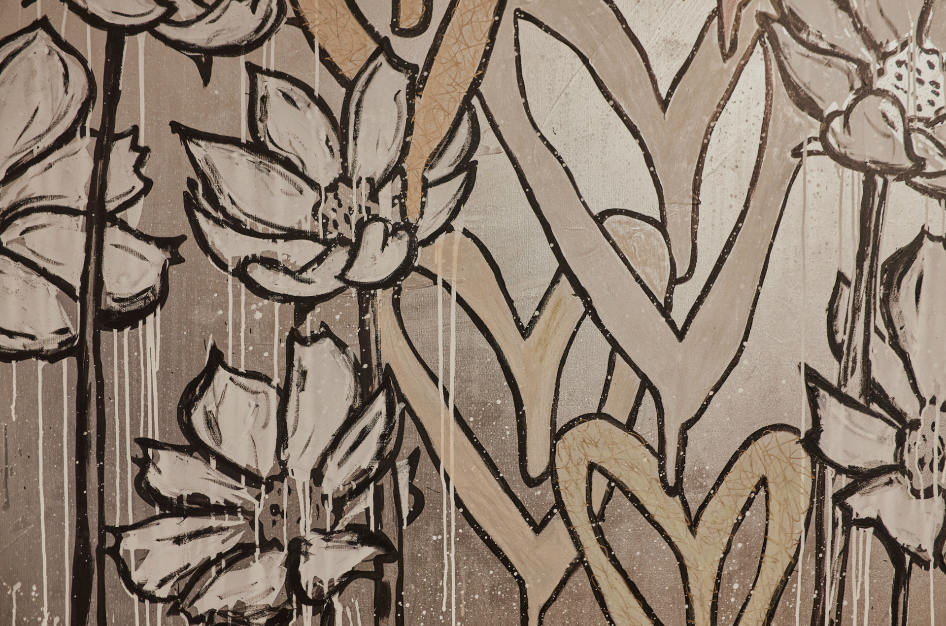 Silver Floral by Anthony Ricciardi