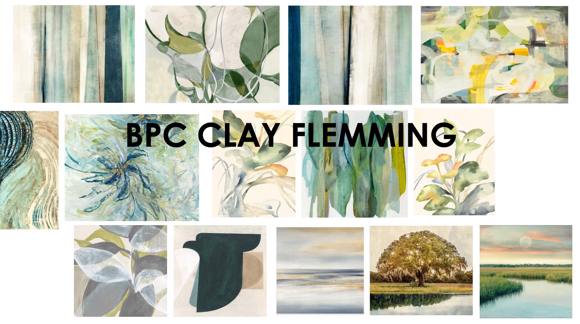 BPC- Flemming- 11 Framed Prints by Printwork