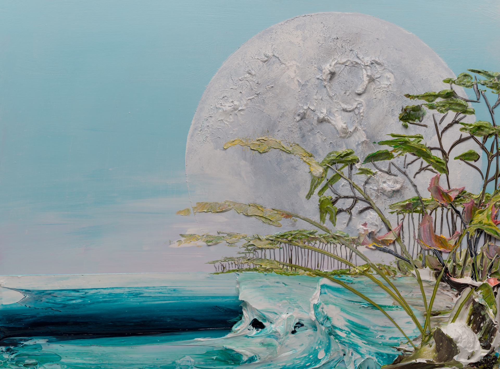 MOONSCAPE -MS-40X30-2019-240 by JUSTIN GAFFREY