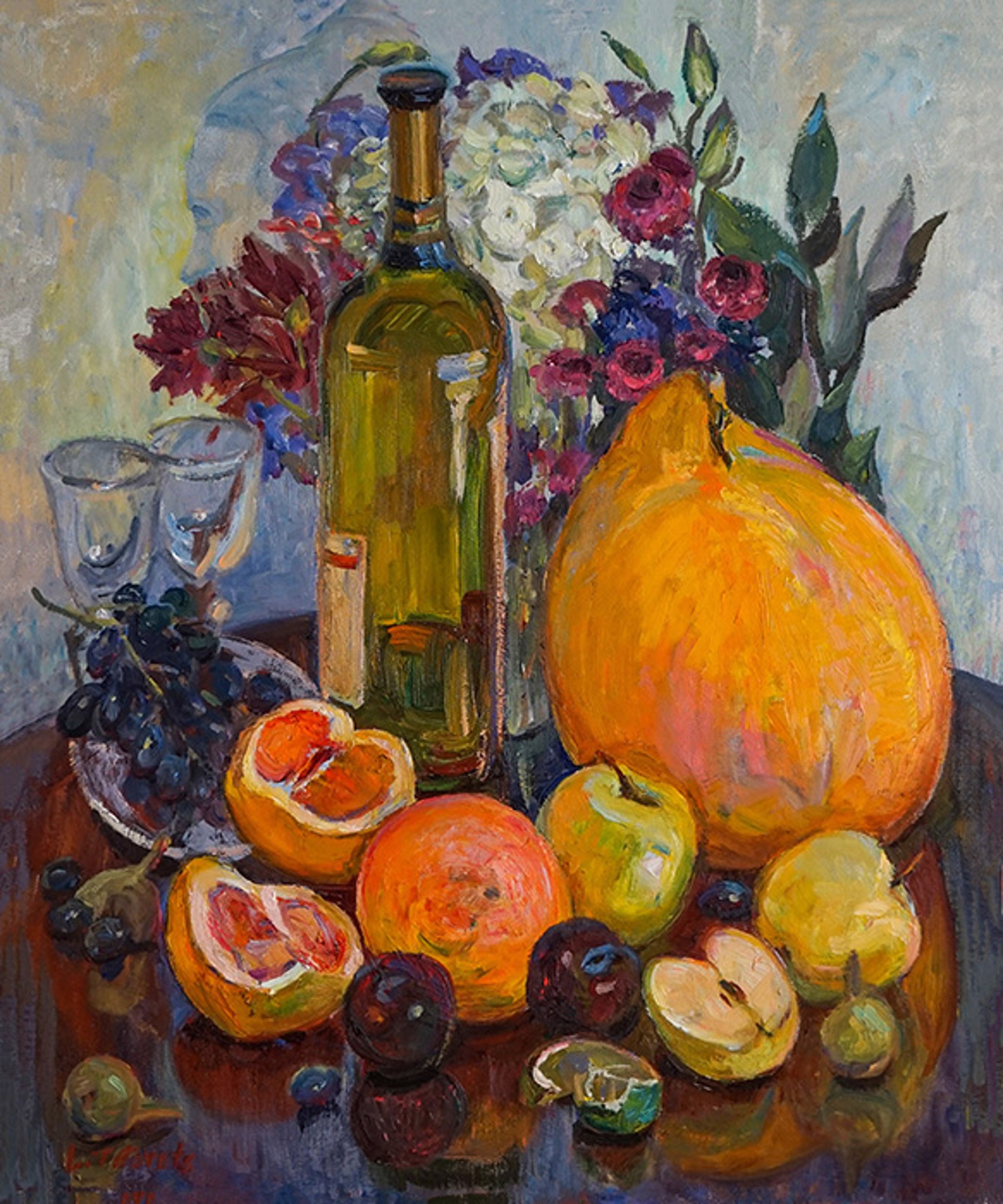 Fruity Wine by Lyuba Titovets