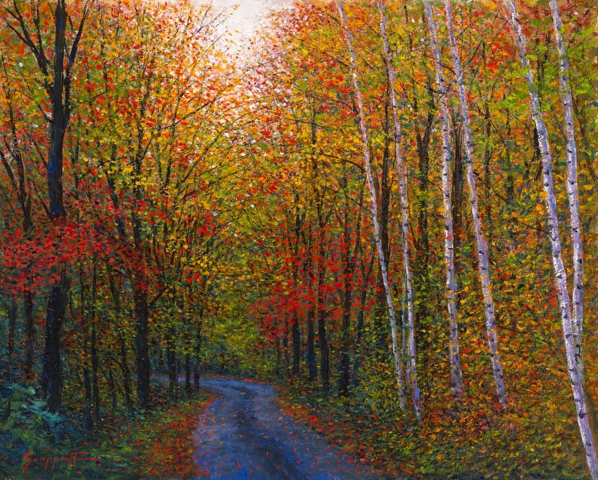 The Stillness Of Autumn by James Scoppettone