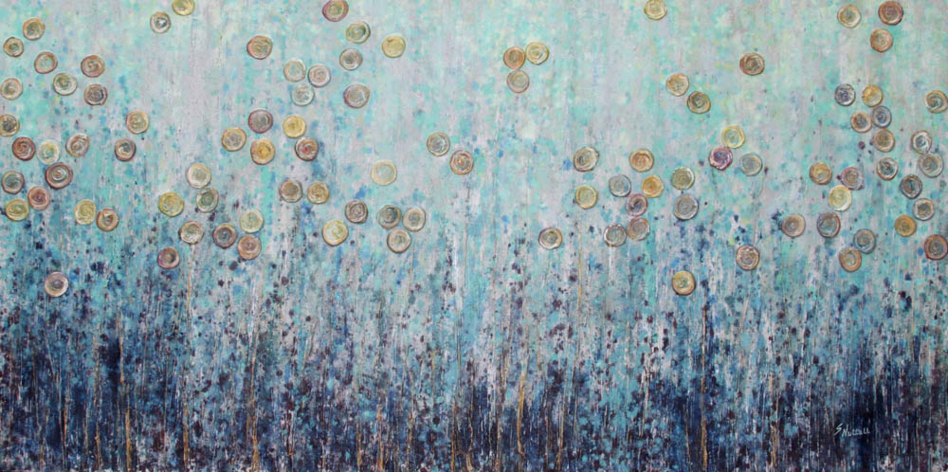 Silver Poppies by Susan Nuttall