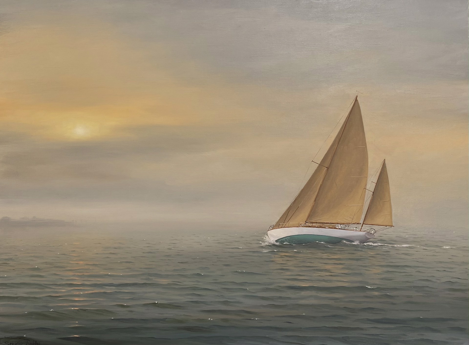 Through the Mist, Concordia Built Yawl by Sergio Roffo