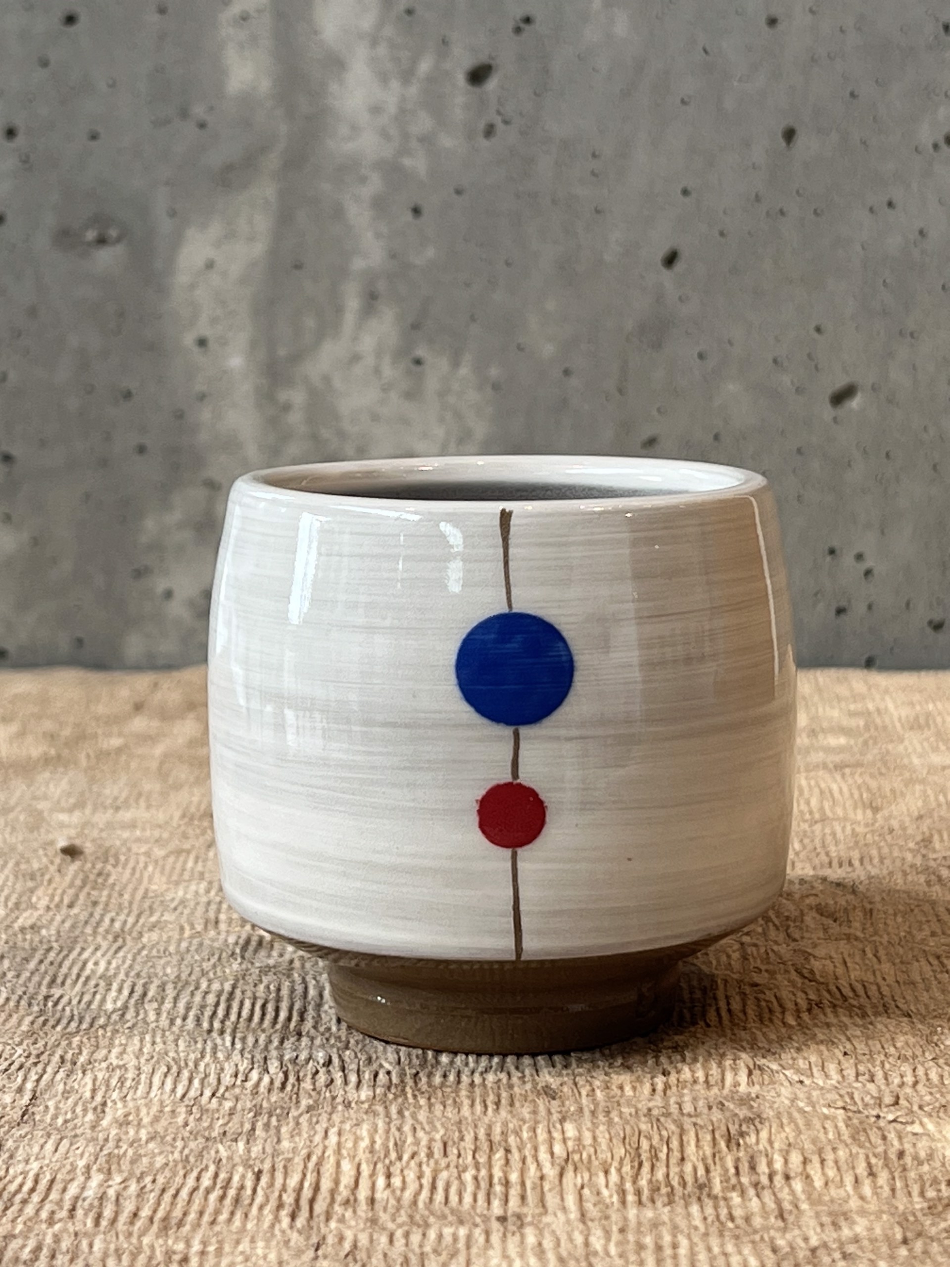Yunomi Cup with Dots No. 2 by Doug Schroder