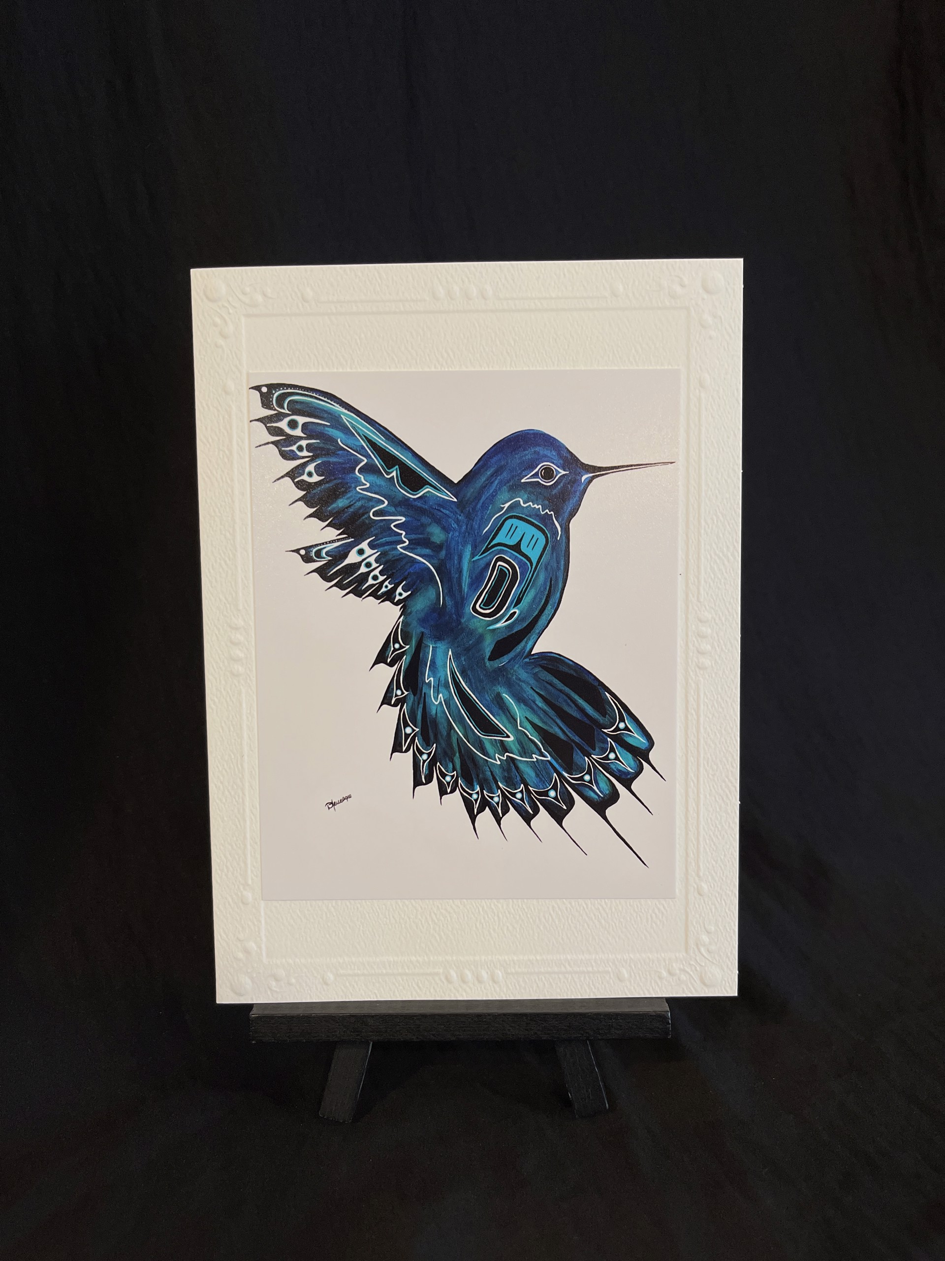 Art Card - Hummingbird II by Diane Levesque