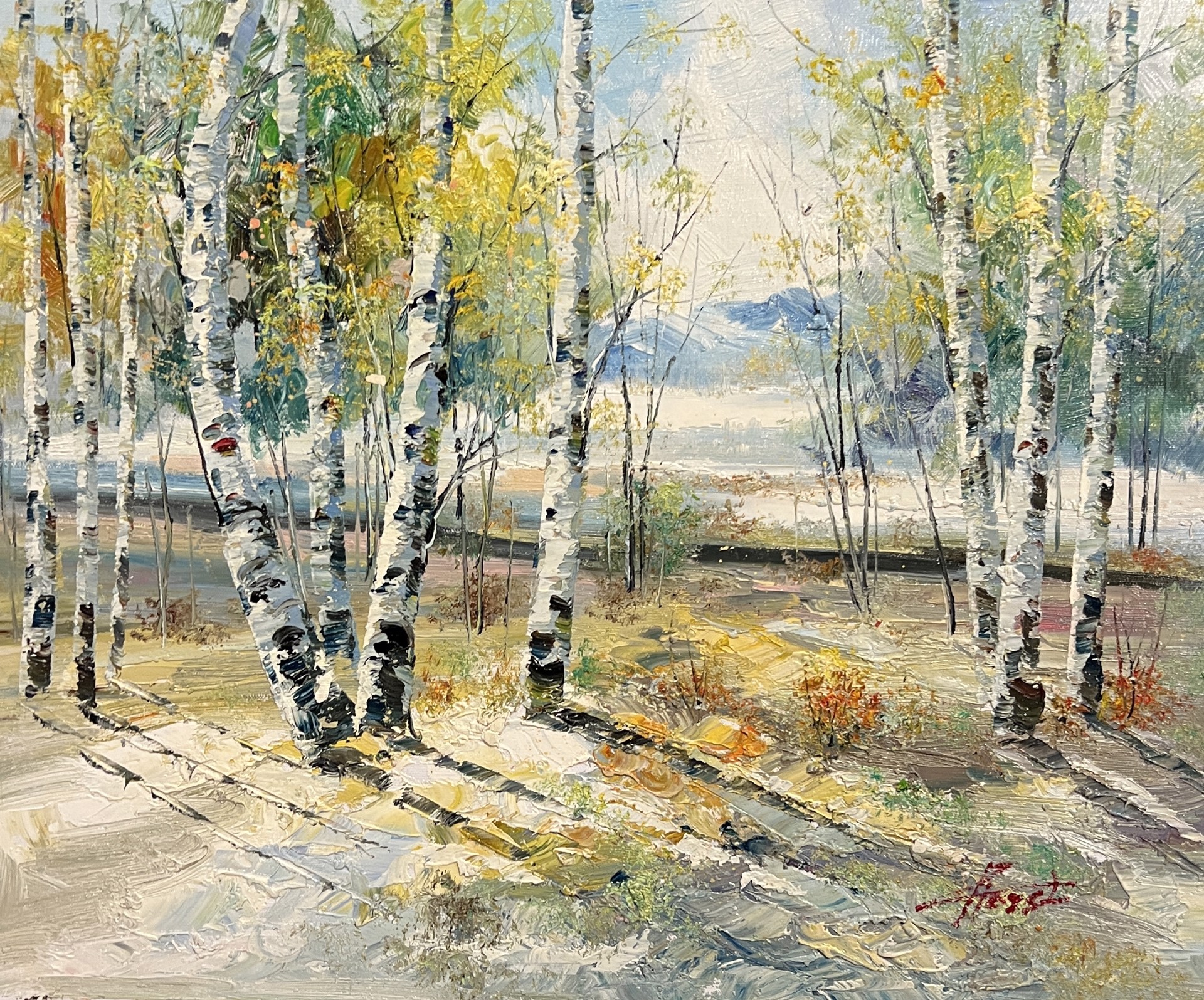 ASPENS IN THE VALLEY by PIERST