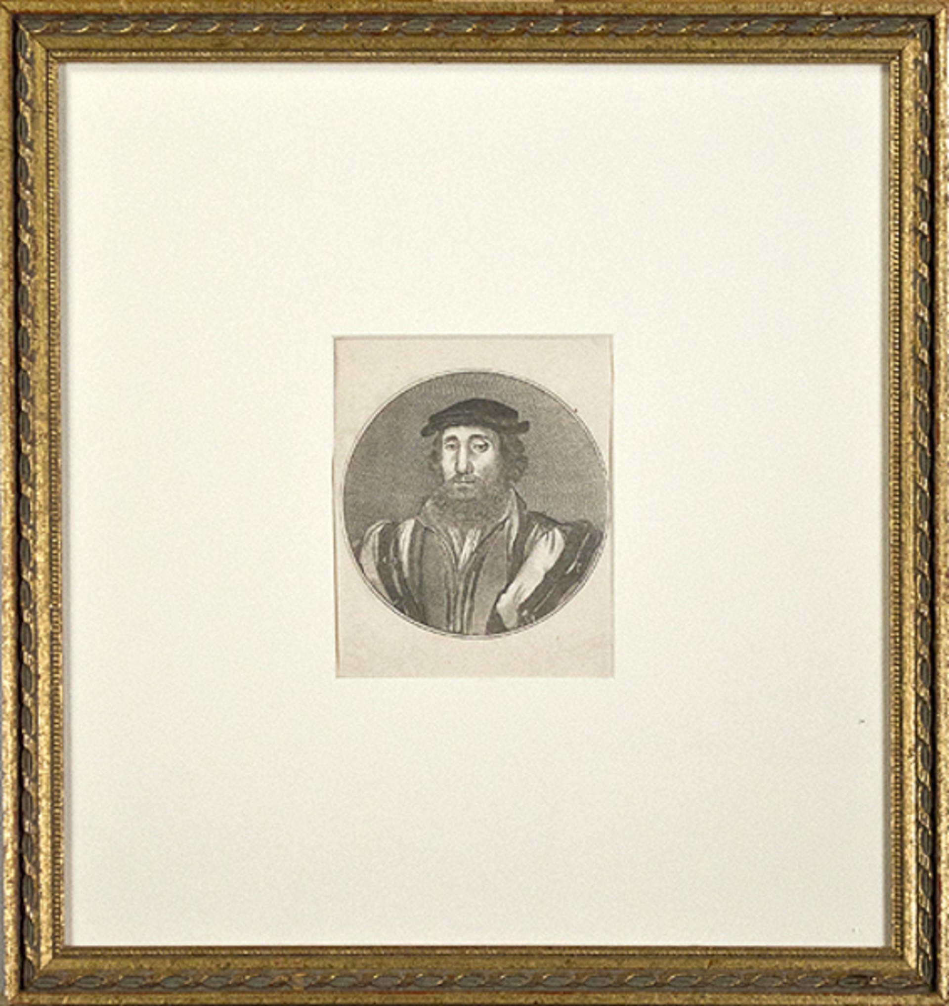 Portrait of a Man by Wenceslaus Von Prachna Hollar