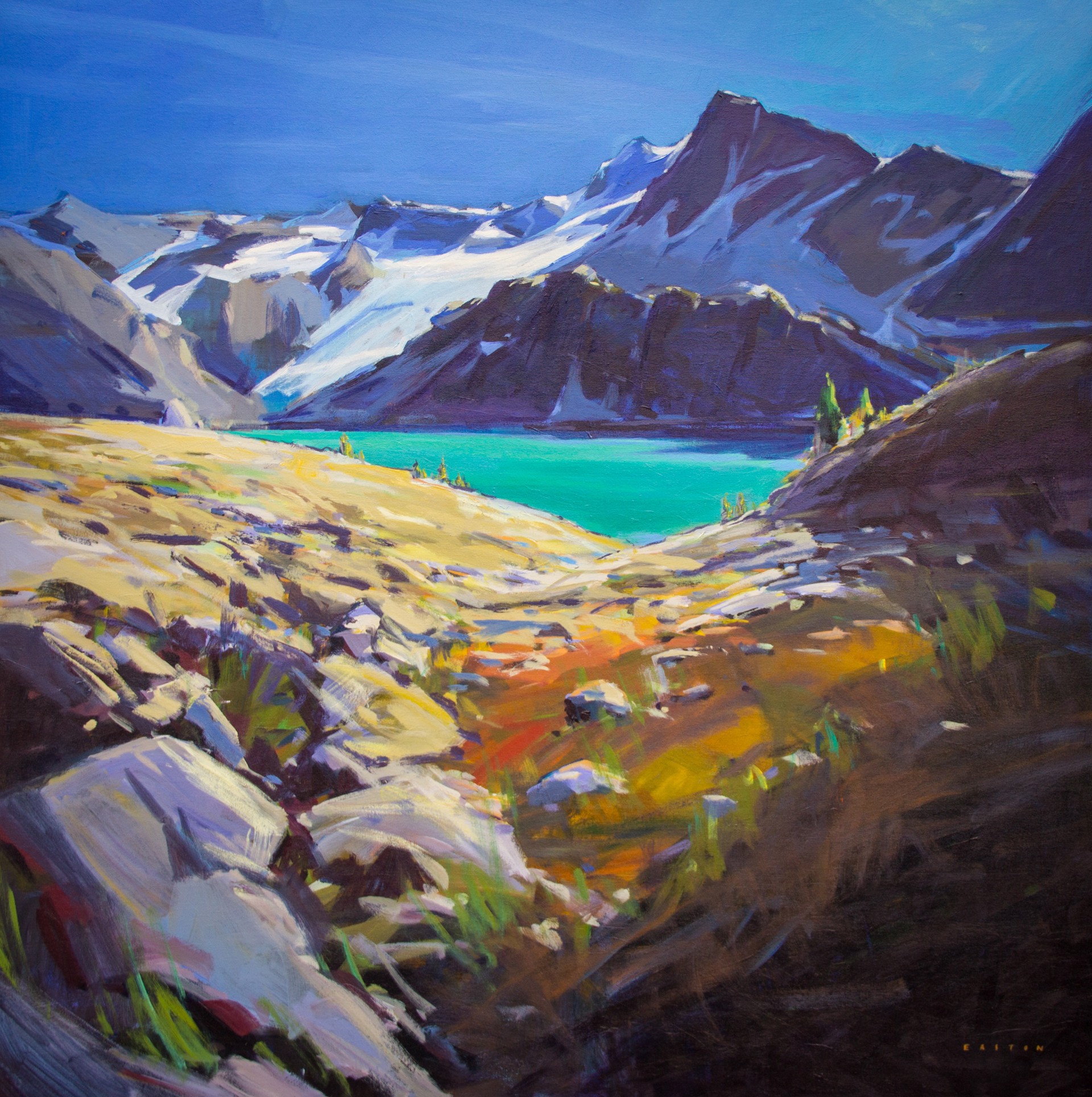 Wedgemount Lake Afternoon by Charlie Easton