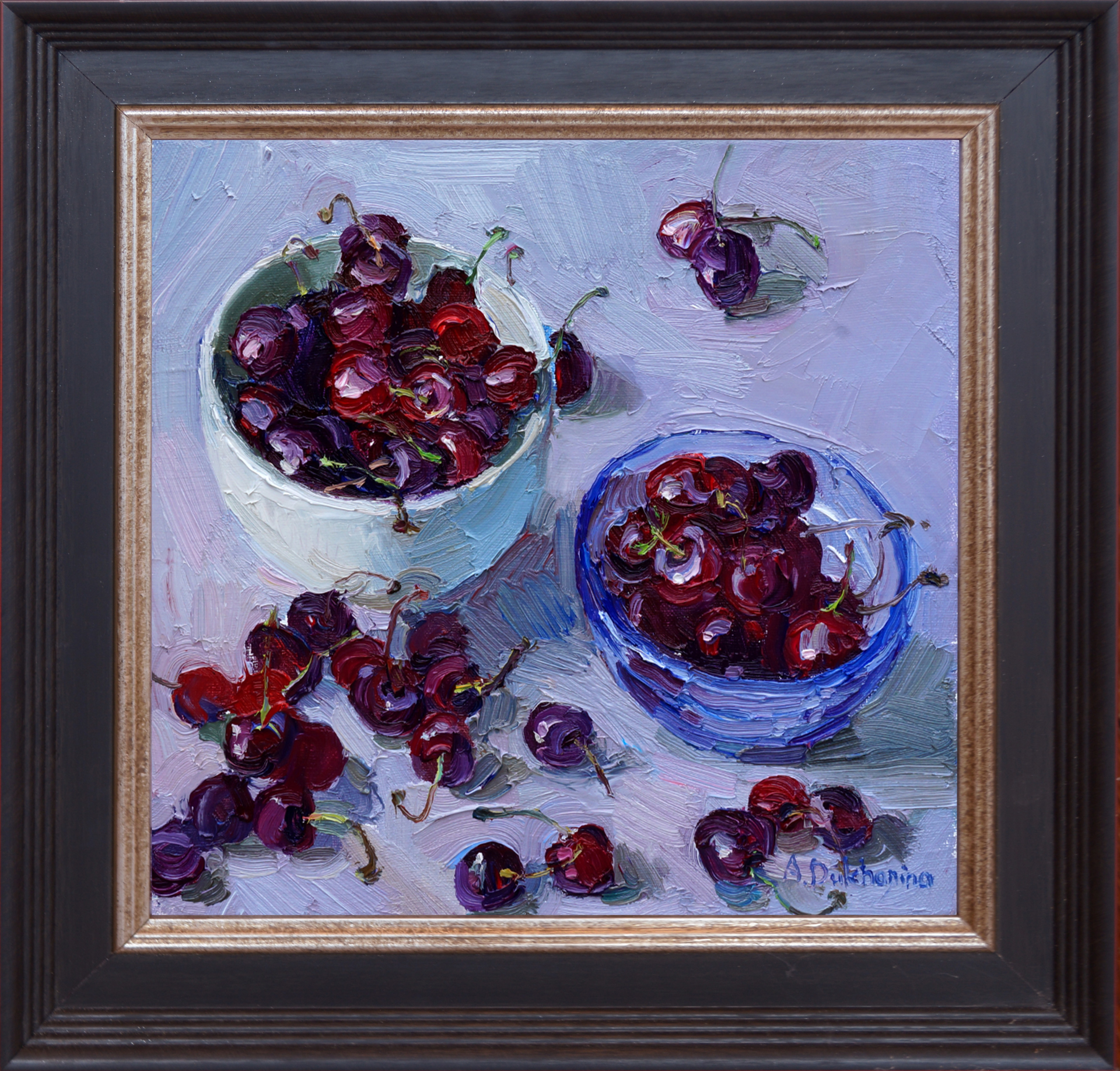 Cherries by Anastasia Dukhanina