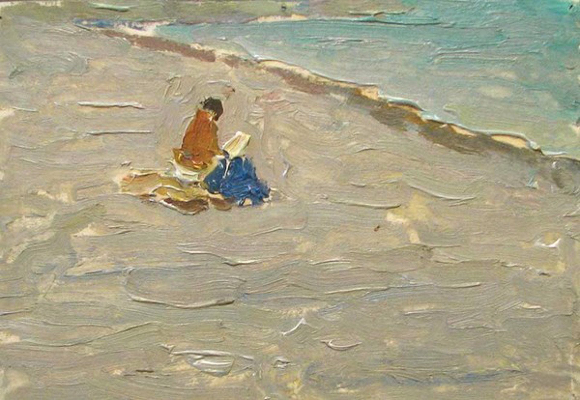 On the Sea by Vasili Gurin