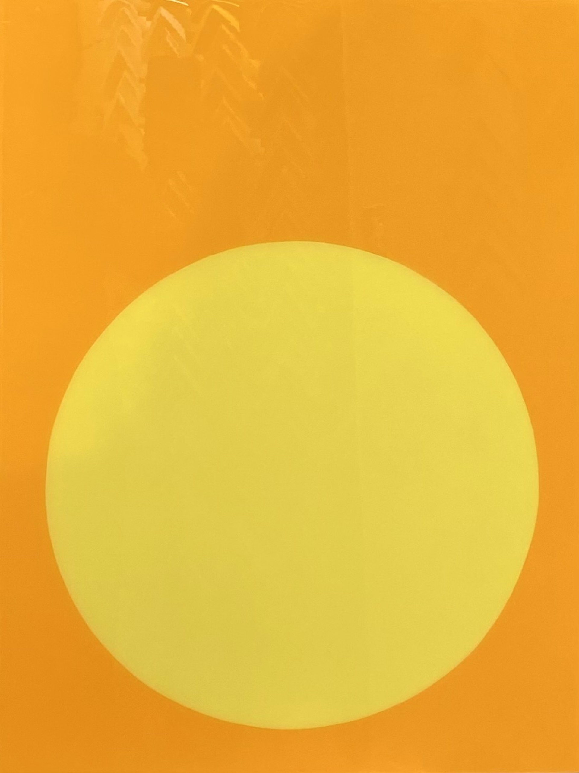 Glossy Dot Saffron on Orange Dream by Stephanie Henderson