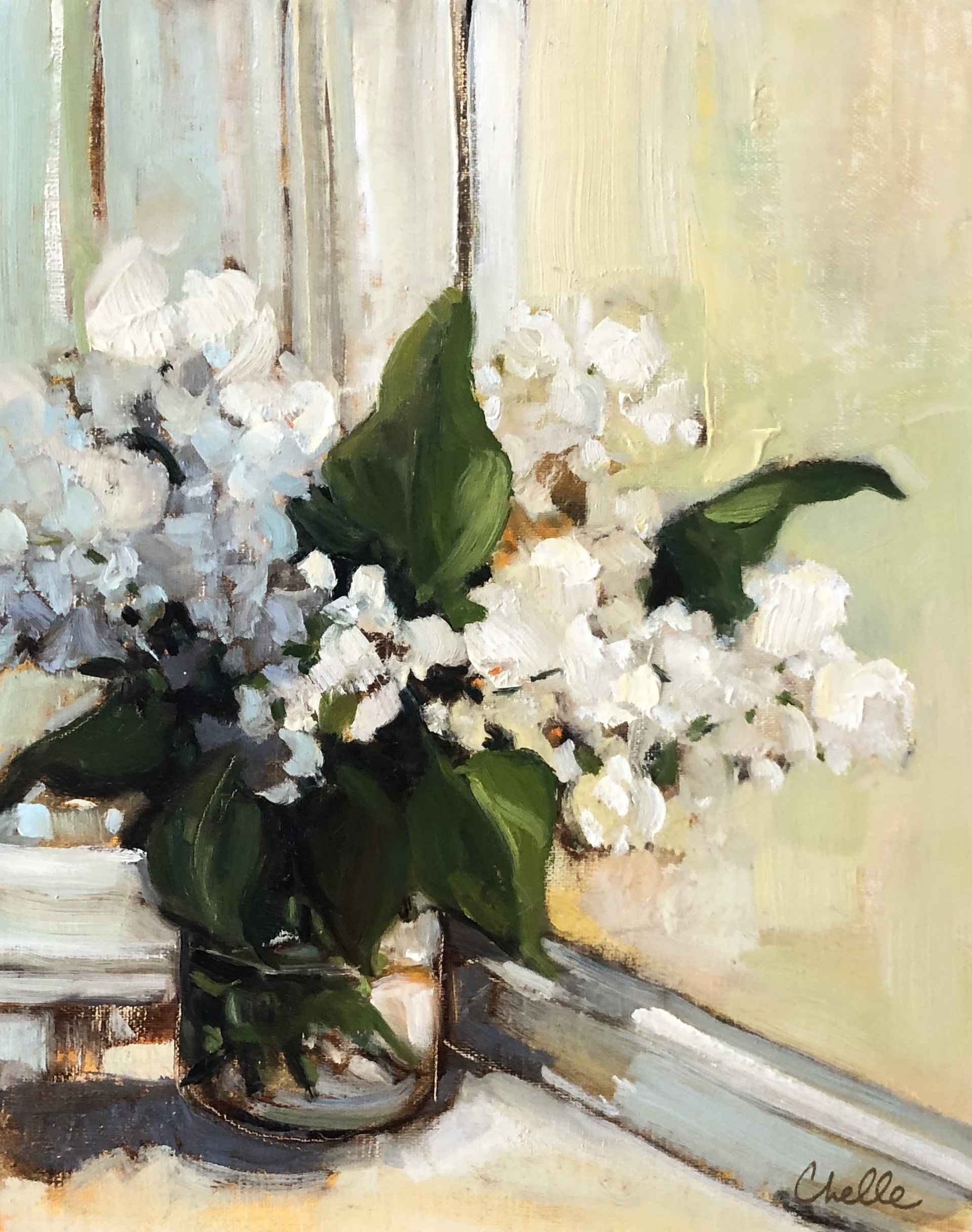 Grandma's Lilacs by Chelle Gunderson