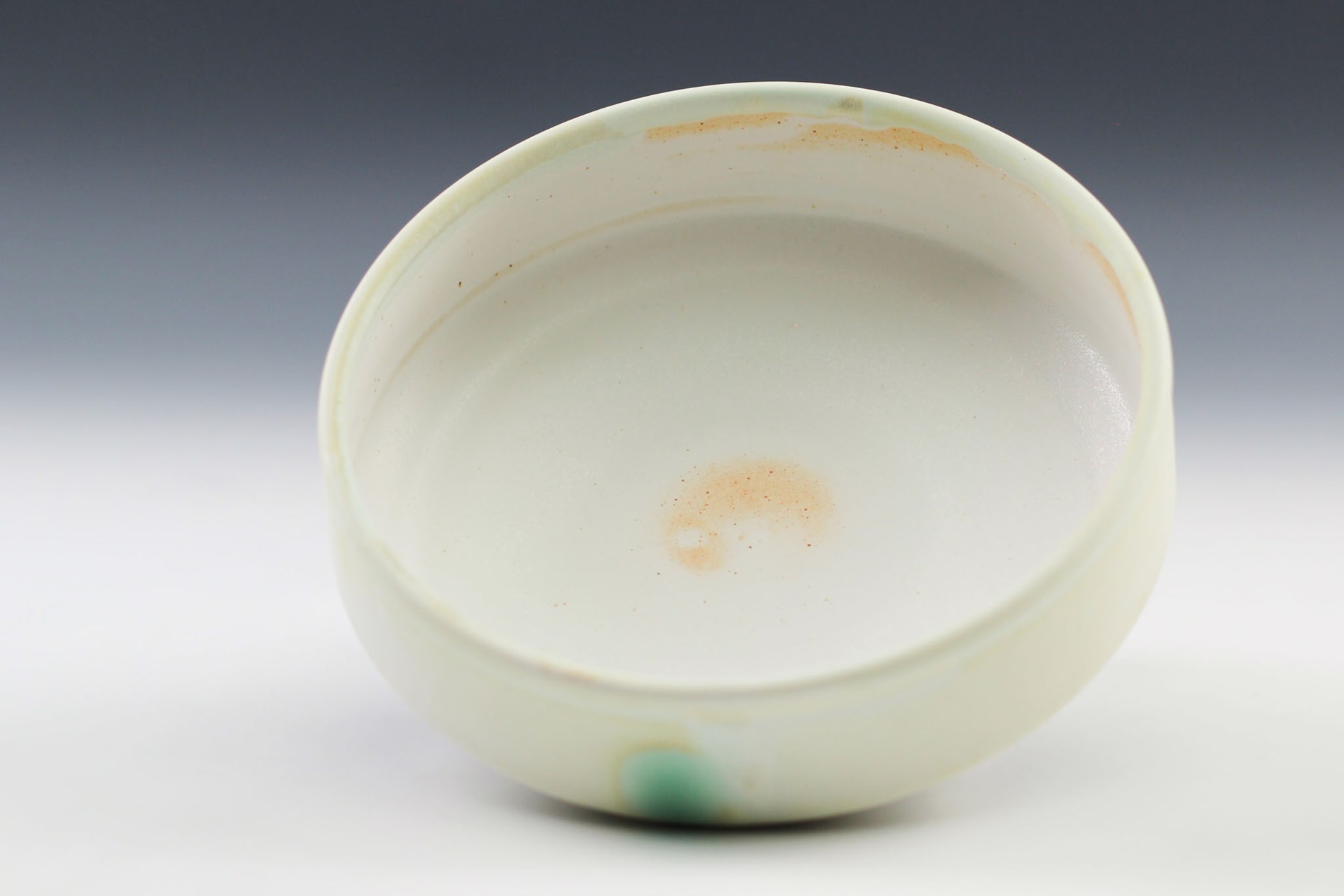 White Shallow Bowl by Charlie Olson