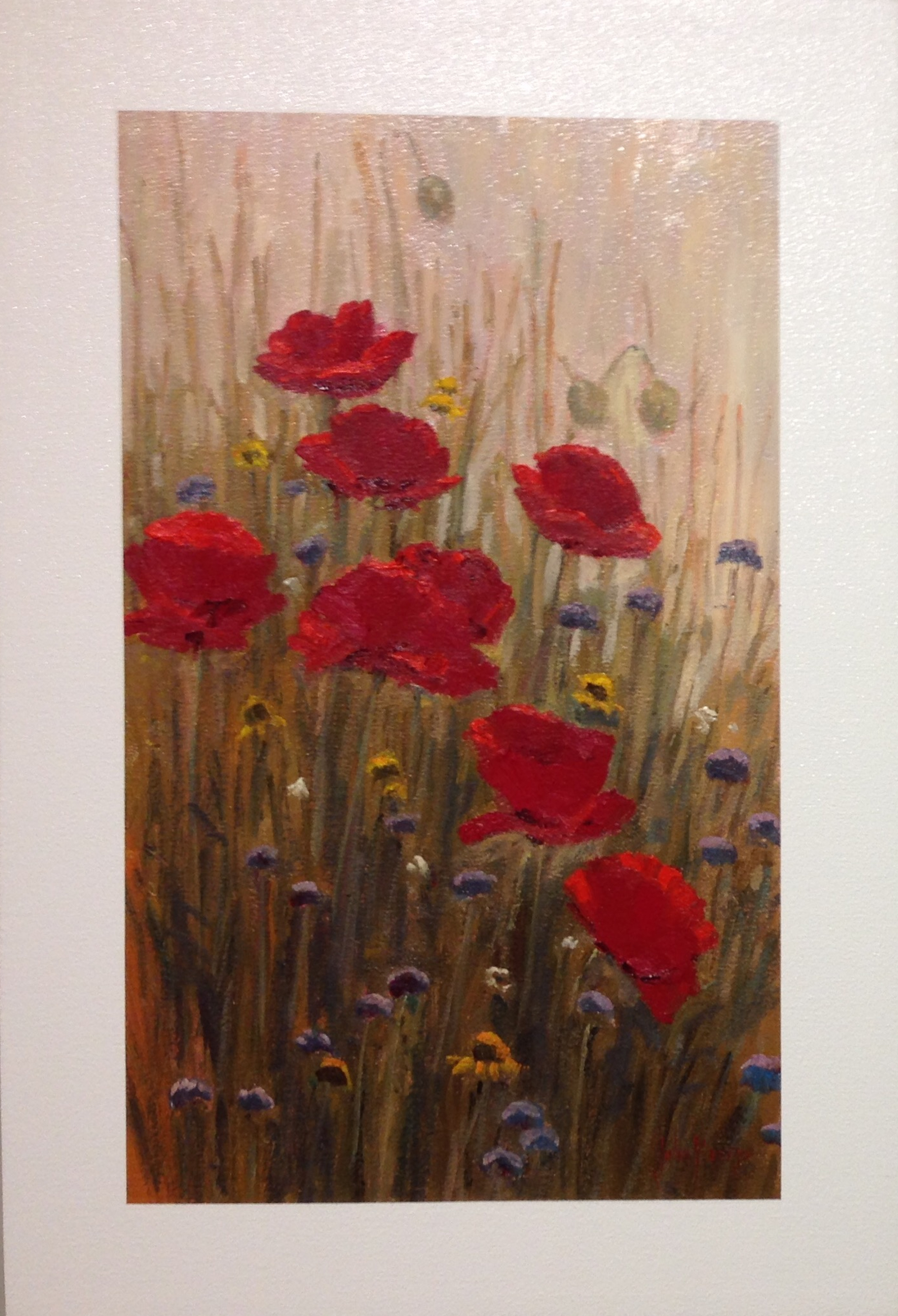 Poppies & Sunshine I by John Horejs