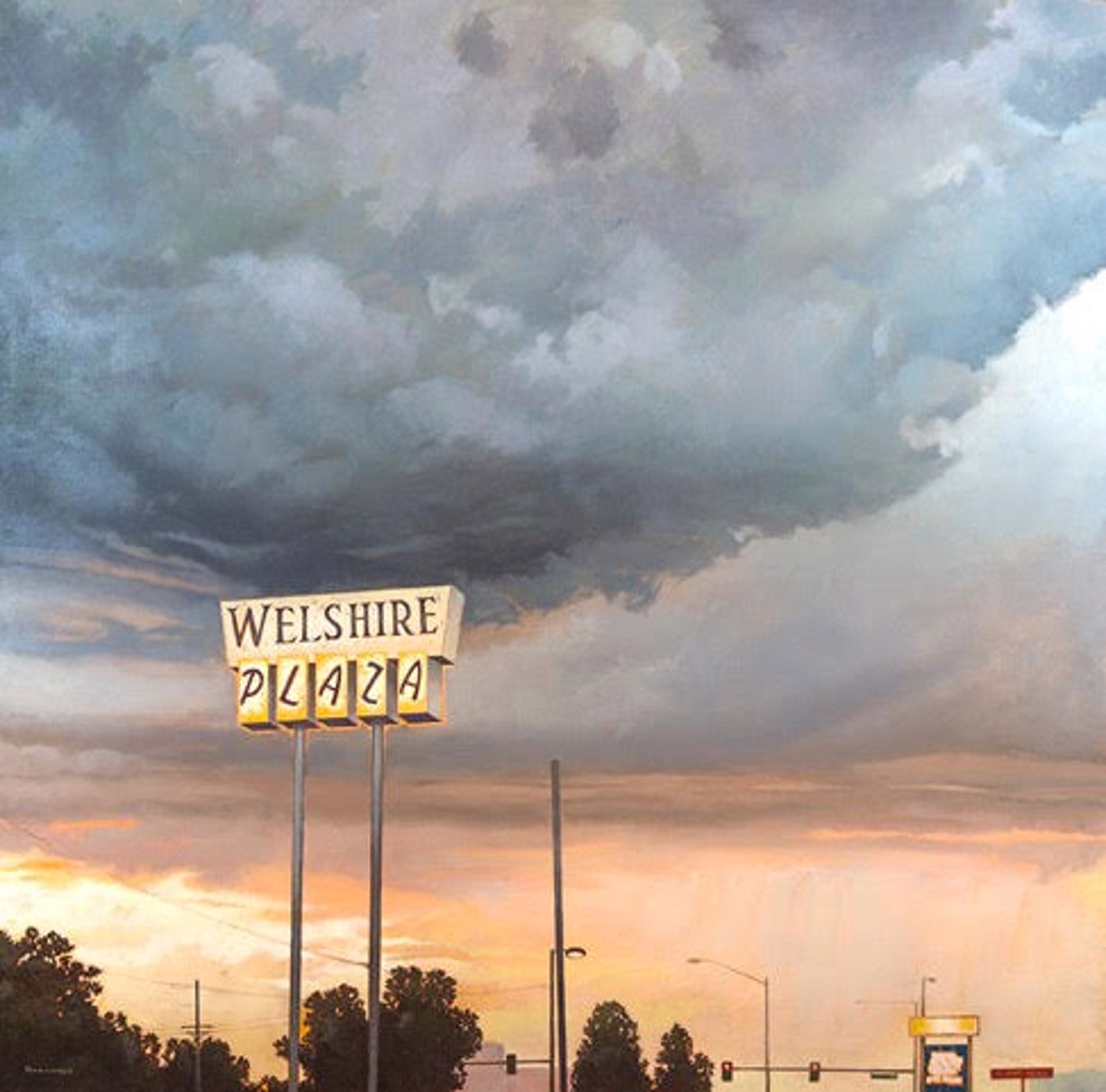 Storm Over Colorado Blvd. by David Kammerzell