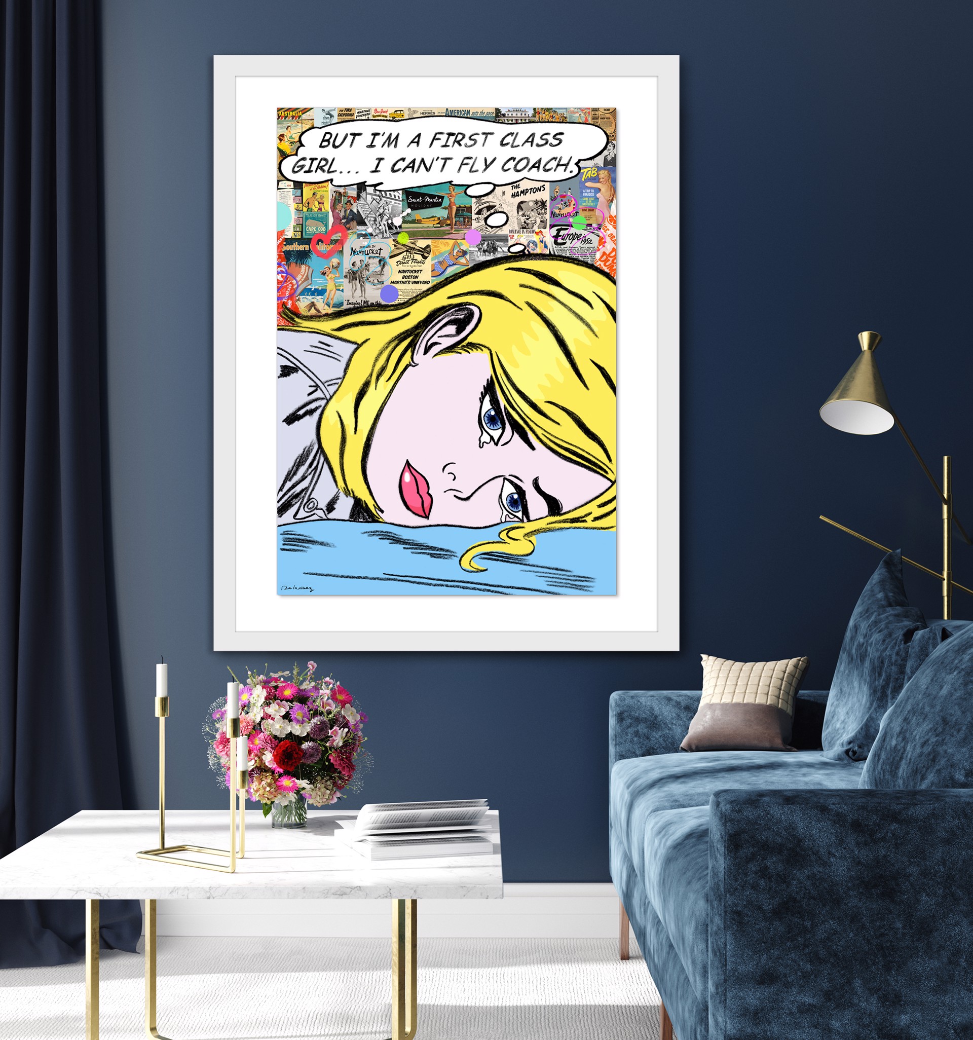 First Class Girl by THE WHITE ROOM GALLERY