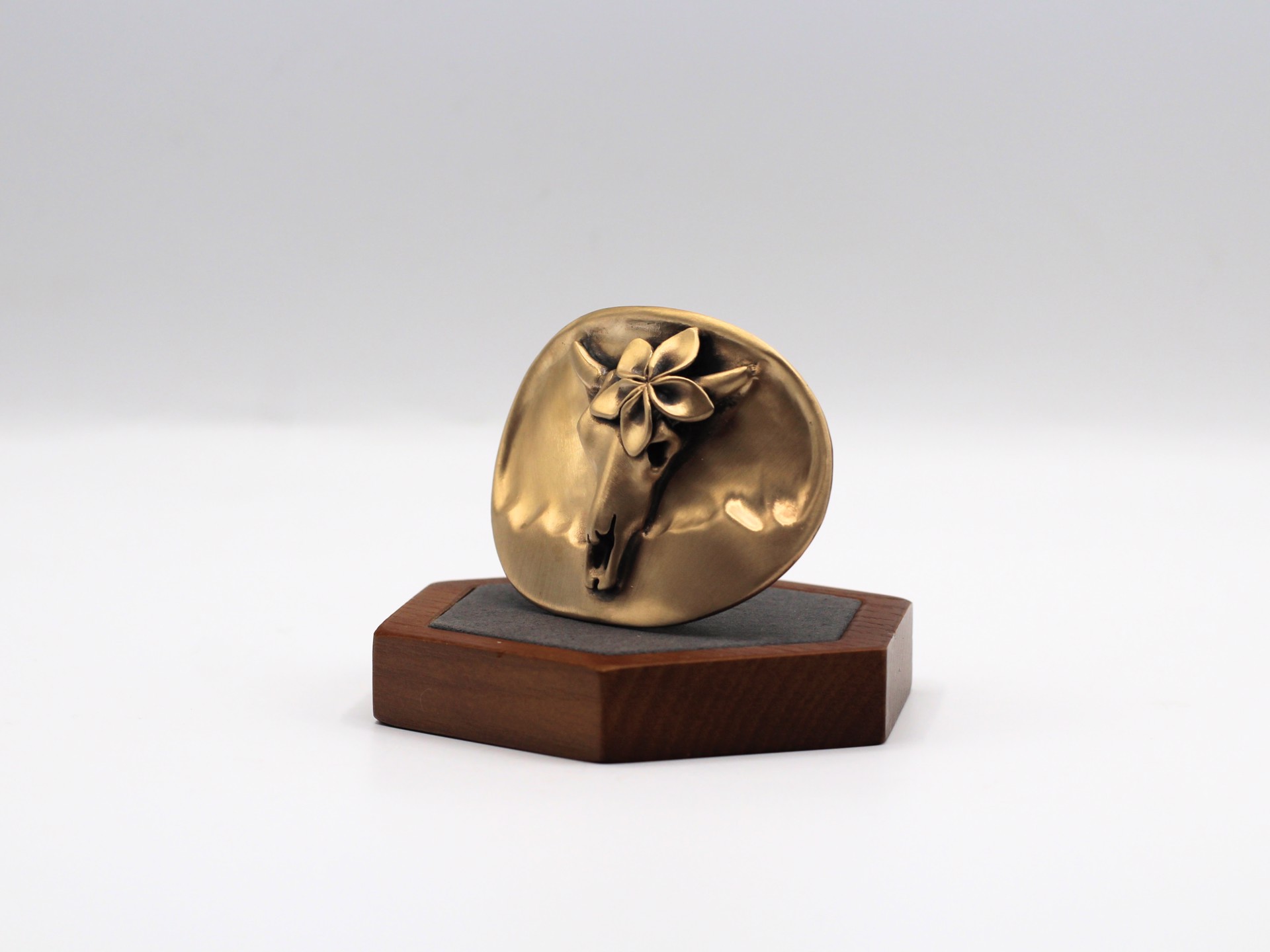 "Georgia" Cow Belt Buckle by Louisa Berky