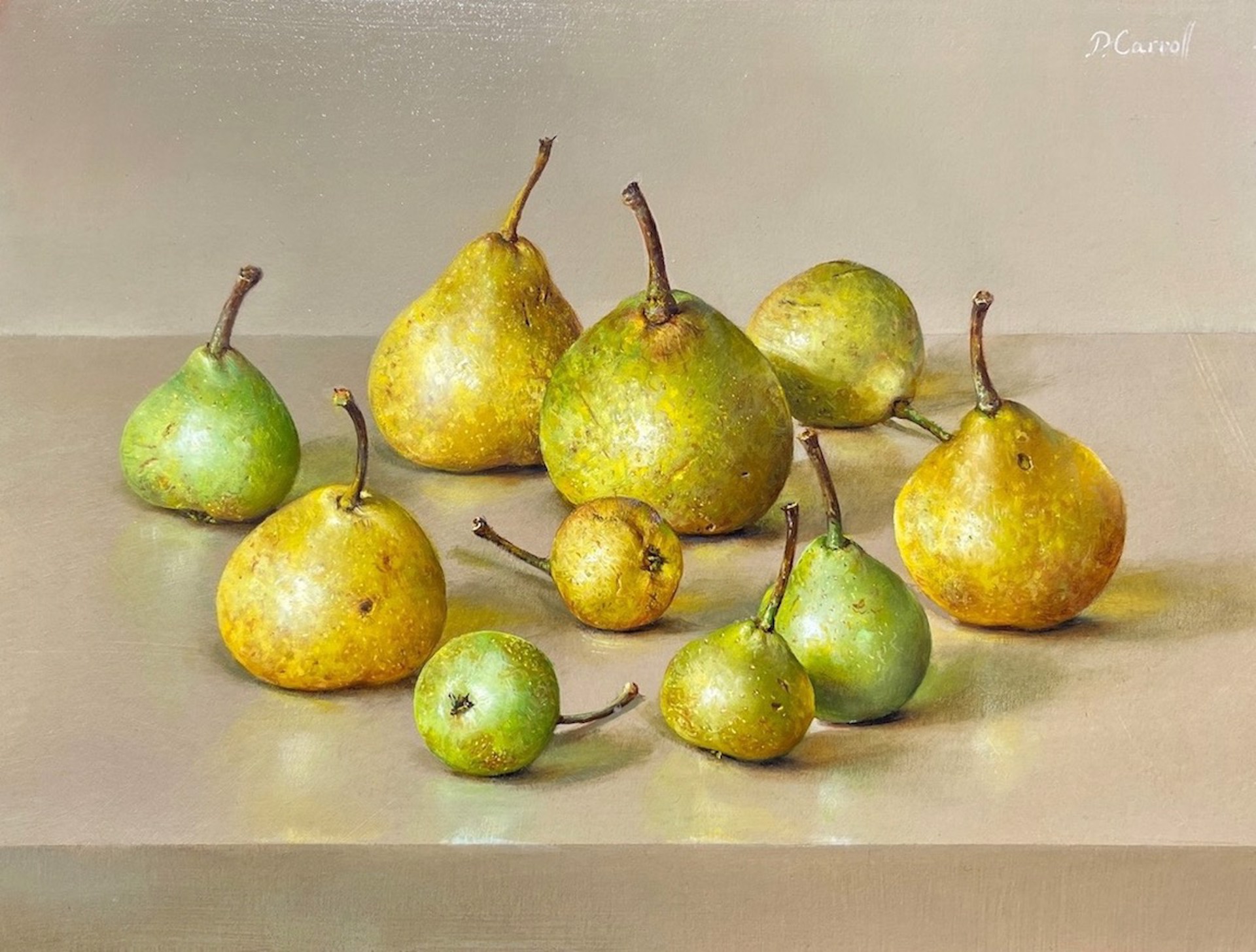 Pears from Del Mesa by Pamela Carroll