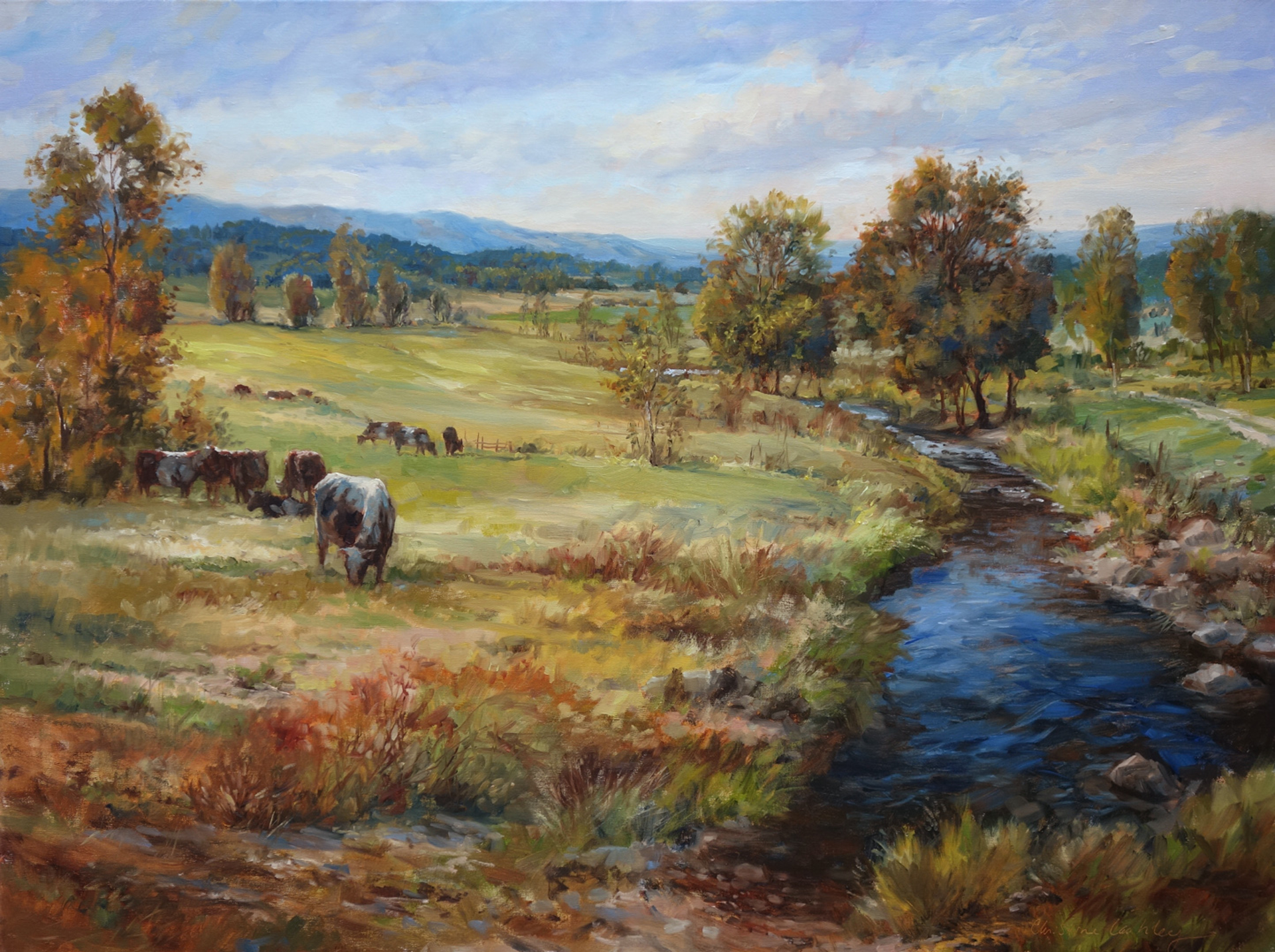 Peaceful Pasture by Christine Lashley