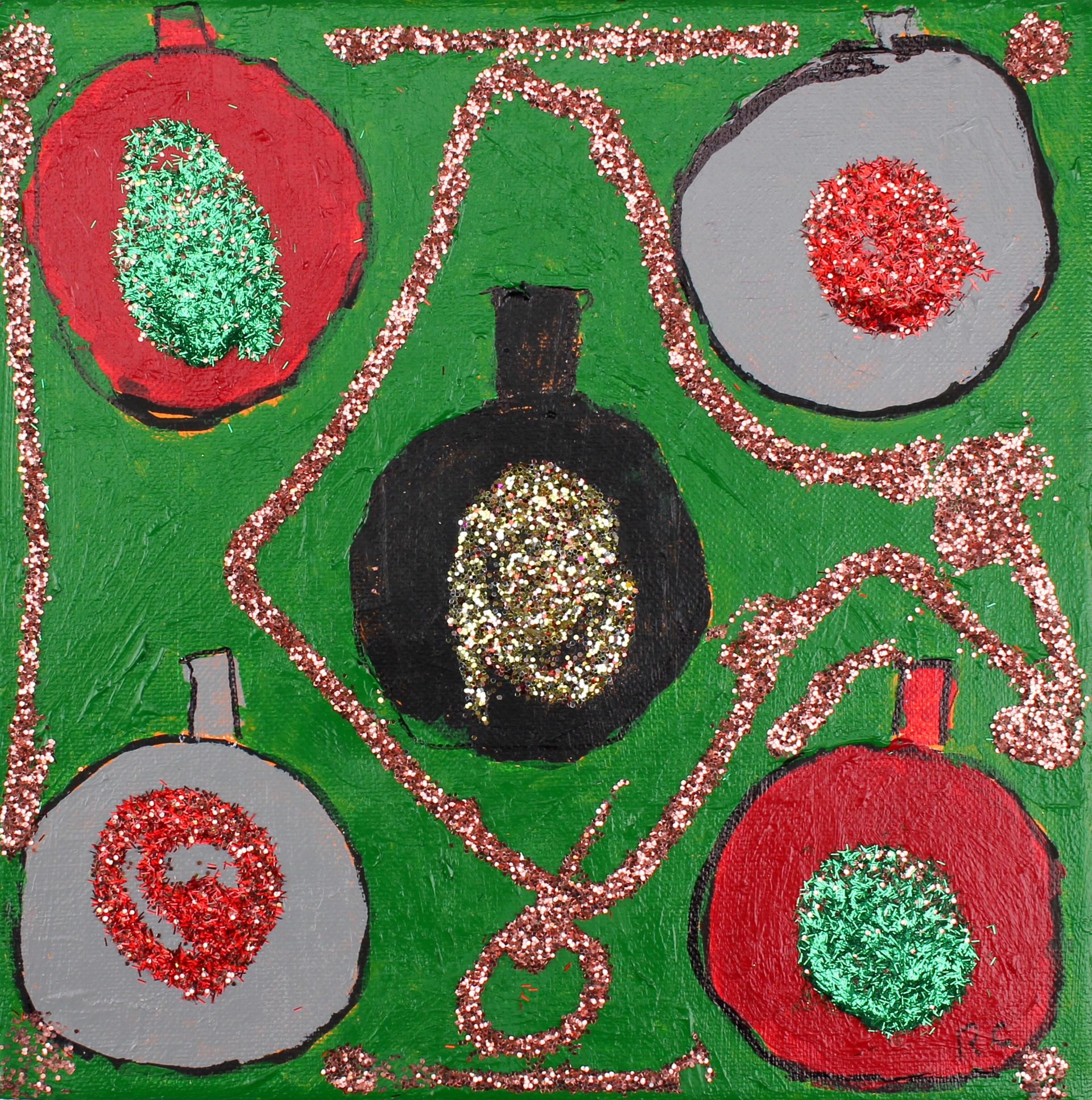 Christmas Glitter by Robert Corcoran