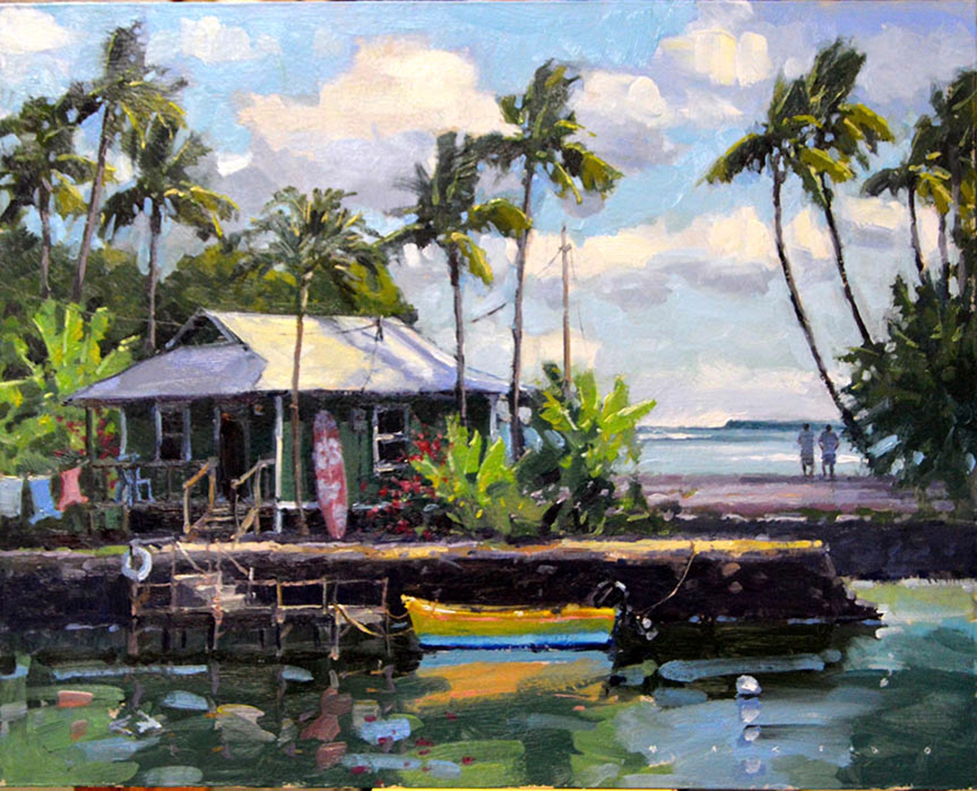 Surf Camp Paradise - SOLD by Commission Possibilities / Previously Sold ZX