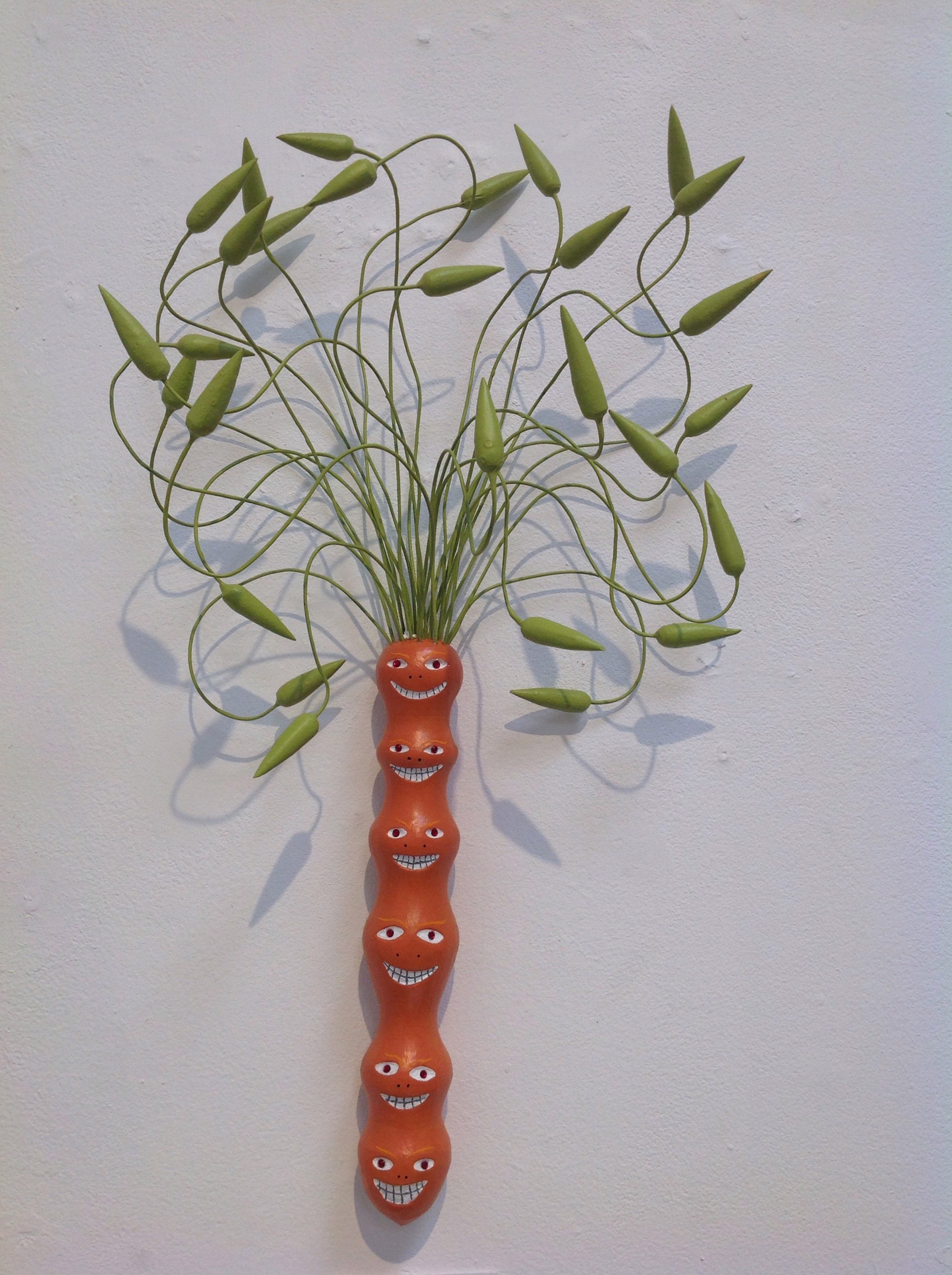 Monty Santo the Multiple Personality GMO Carrot by Hillary Pfeifer