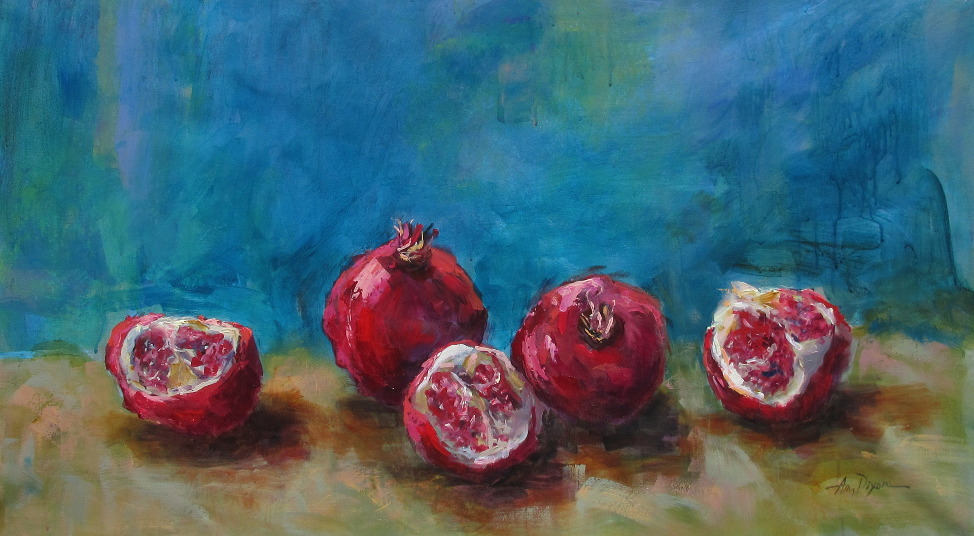 Pomegranate Praise by Amy Dixon