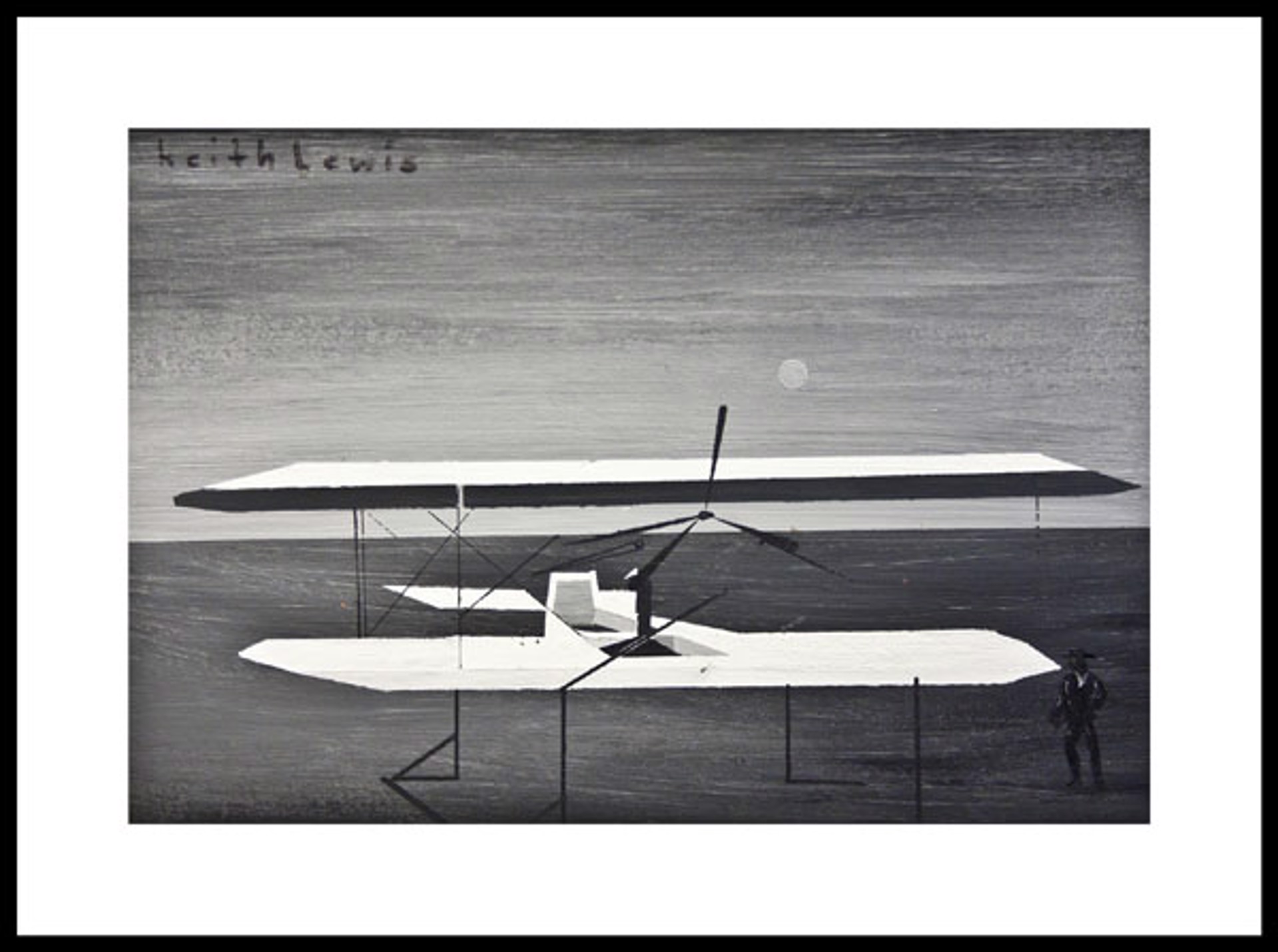 First Wright Flight by Keith Lewis