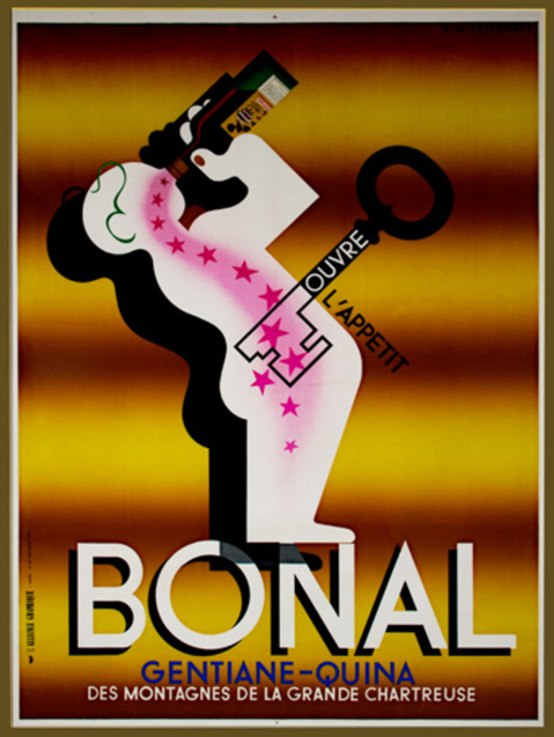 Bonal by A.M. (Adolphe Mouron) Cassandre