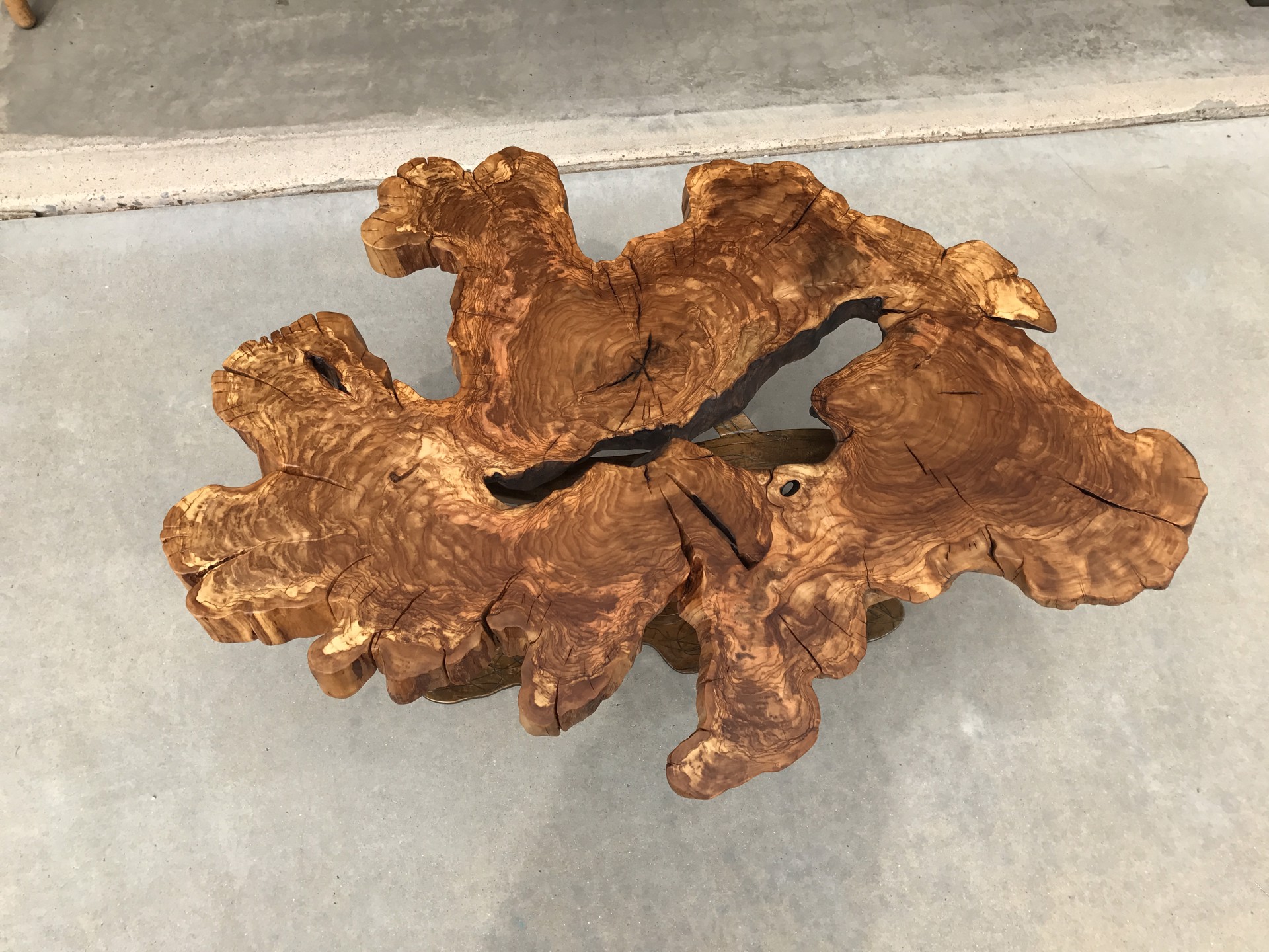Commission Table Olive Root by Ron Gill