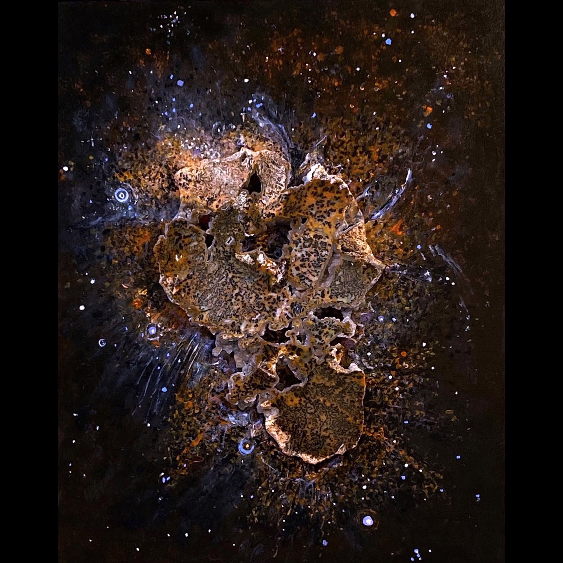 Leopard Nebula by Marlys Mallét & Michael Redhawk
