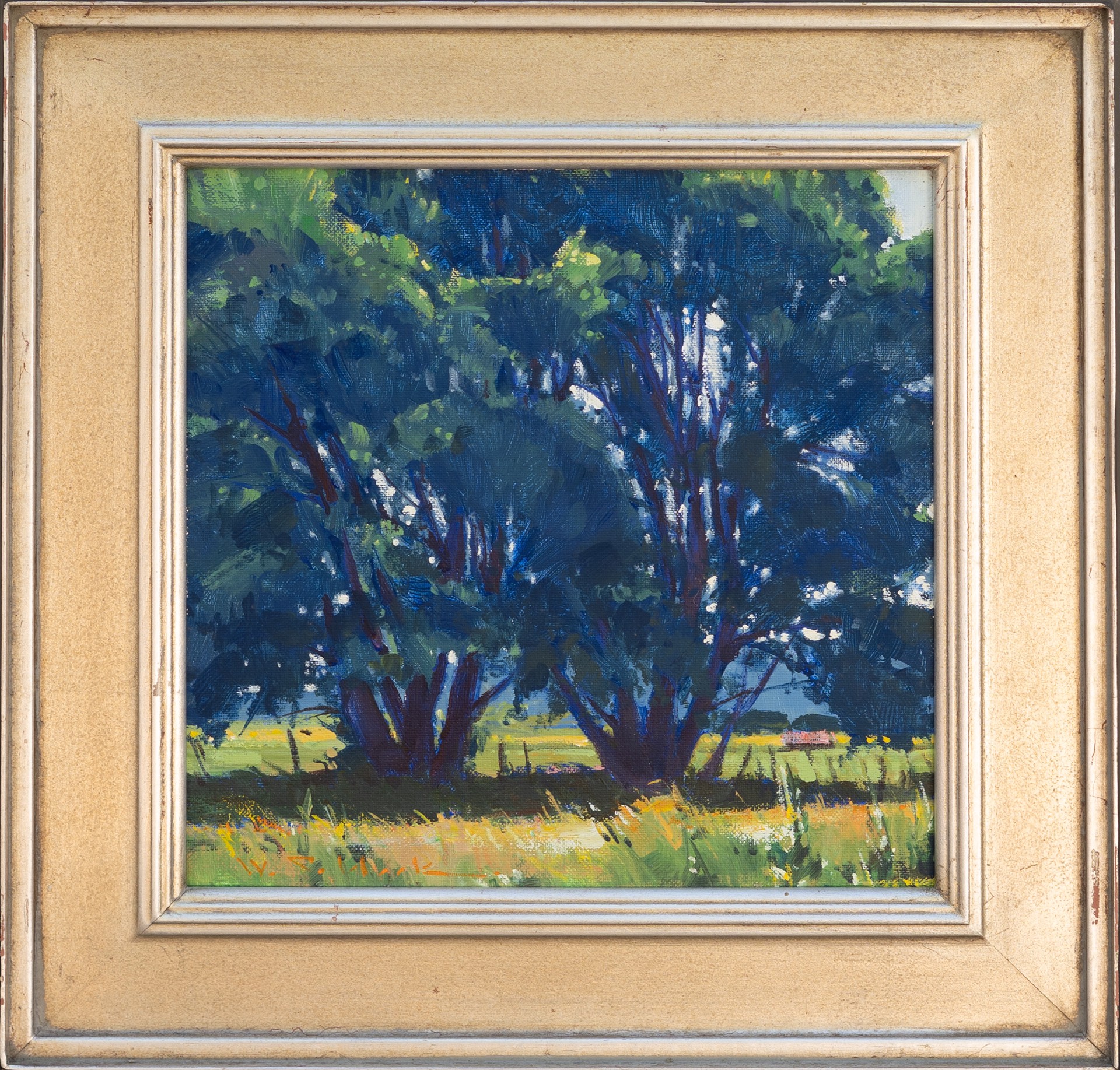 William C. Hook, Blue Tree Study by Secondary Offerings