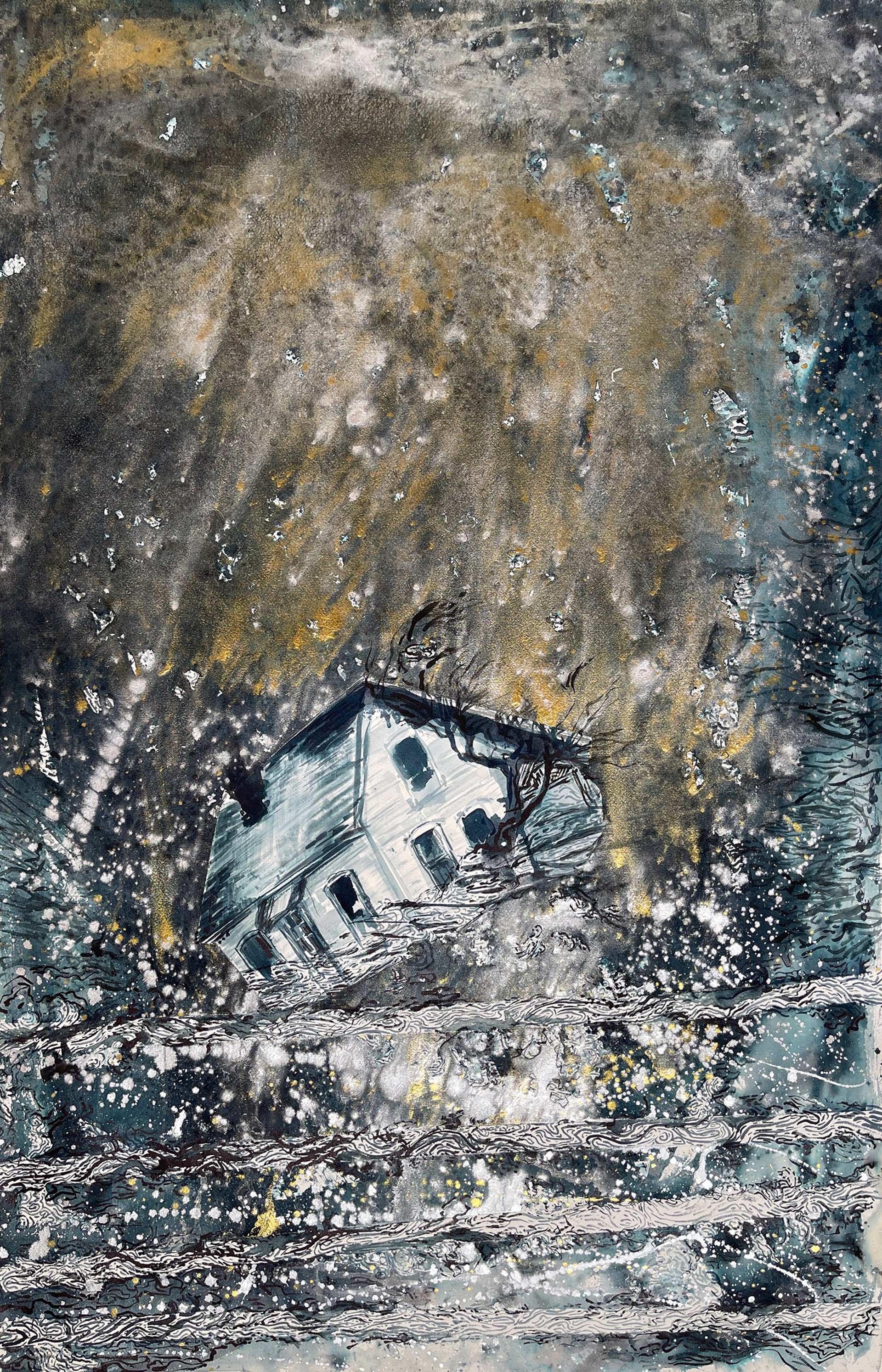 Floating House 1 by Rachel Barminski Bounds