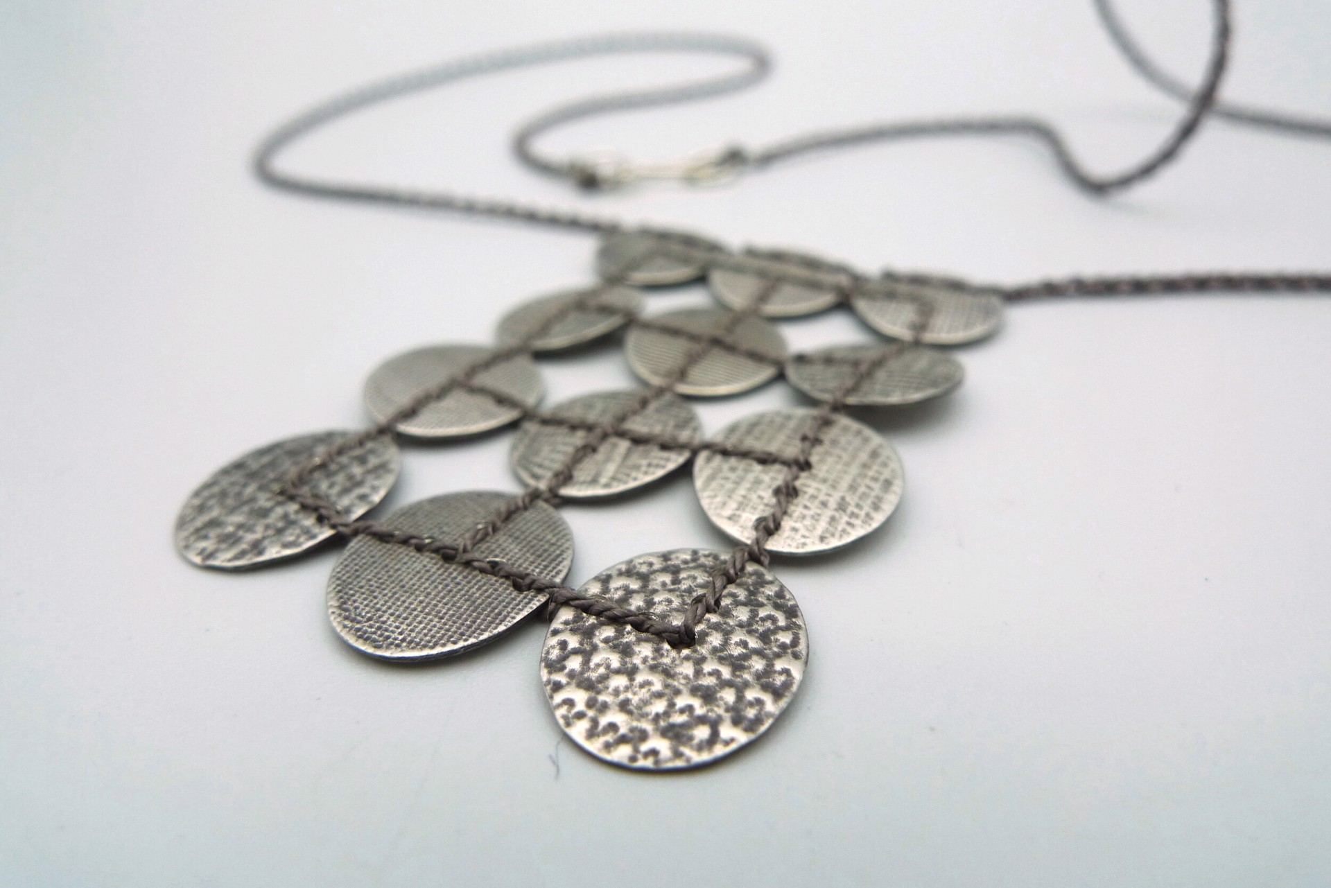Pattern Piece #3 Necklace by Erica Schlueter