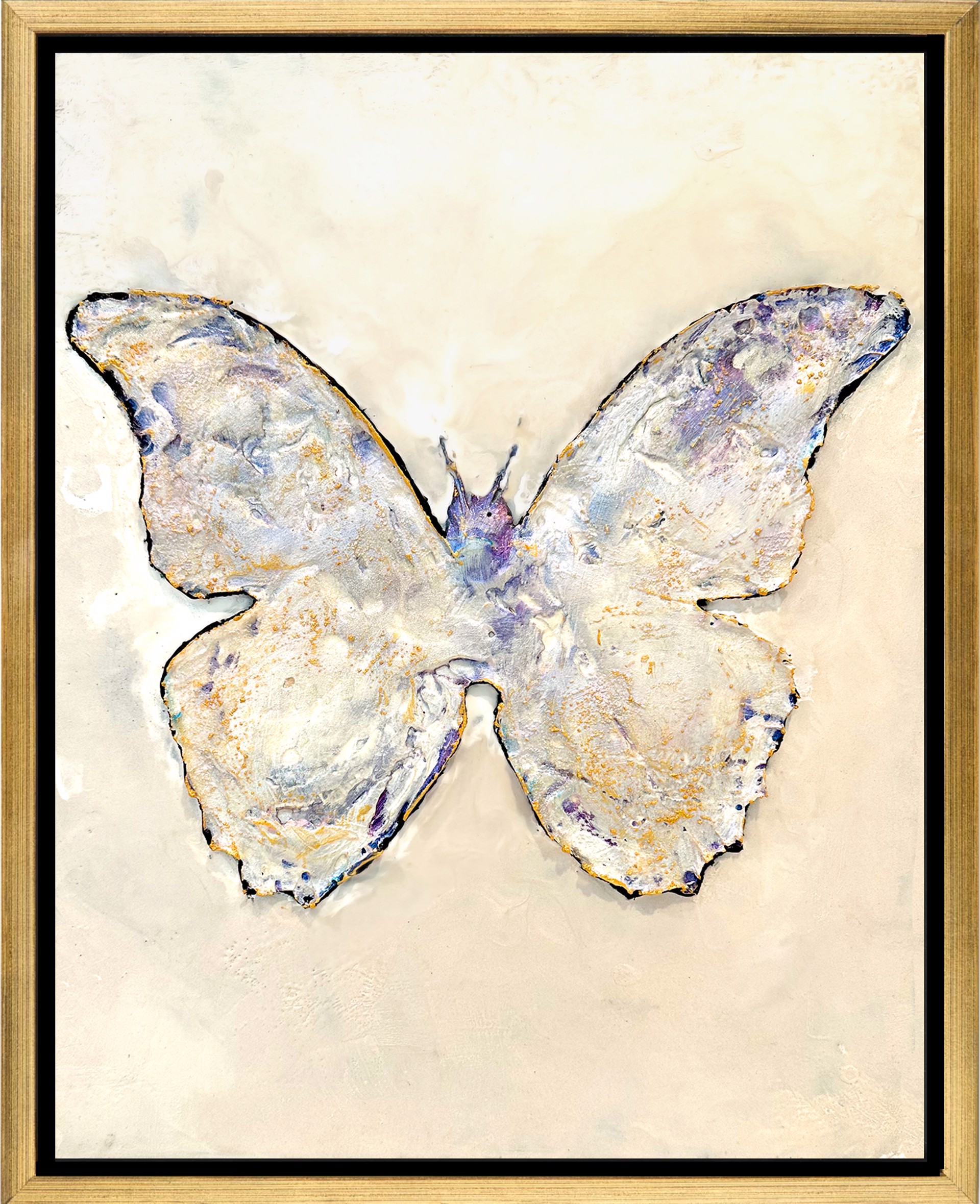 White Morpho III by Meredith Pardue