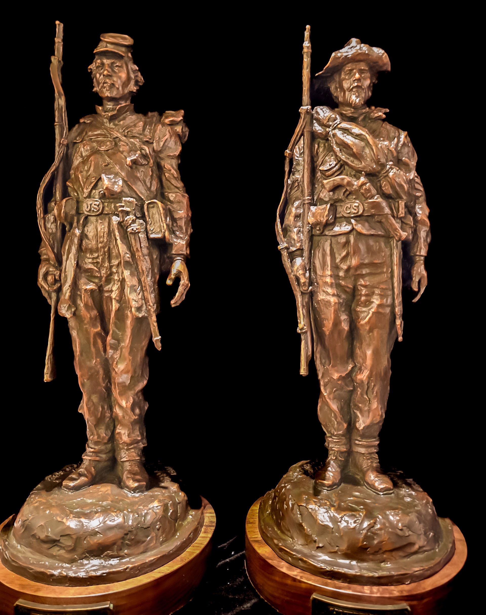 Billy Yank/Johnny Reb (Set) (Edition of 30) by Scott Rogers