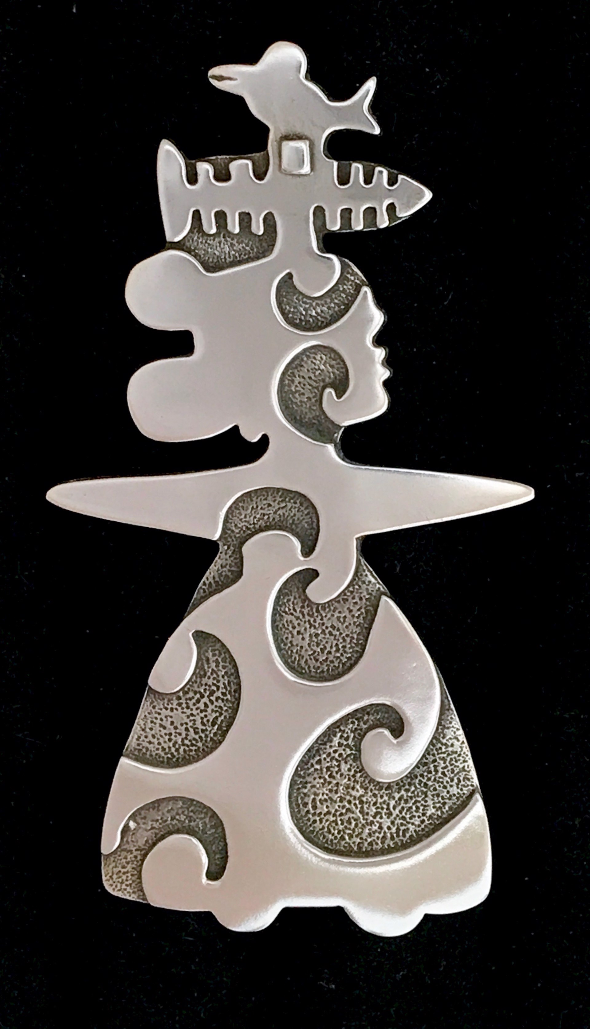 She's Singing (Pendant) by Melanie A. Yazzie
