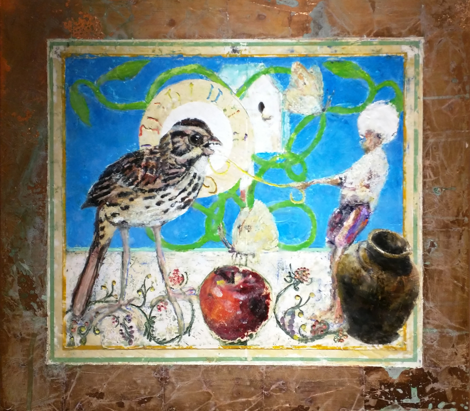 Still Life for Bird Temple #8 by Mark Gaskin
