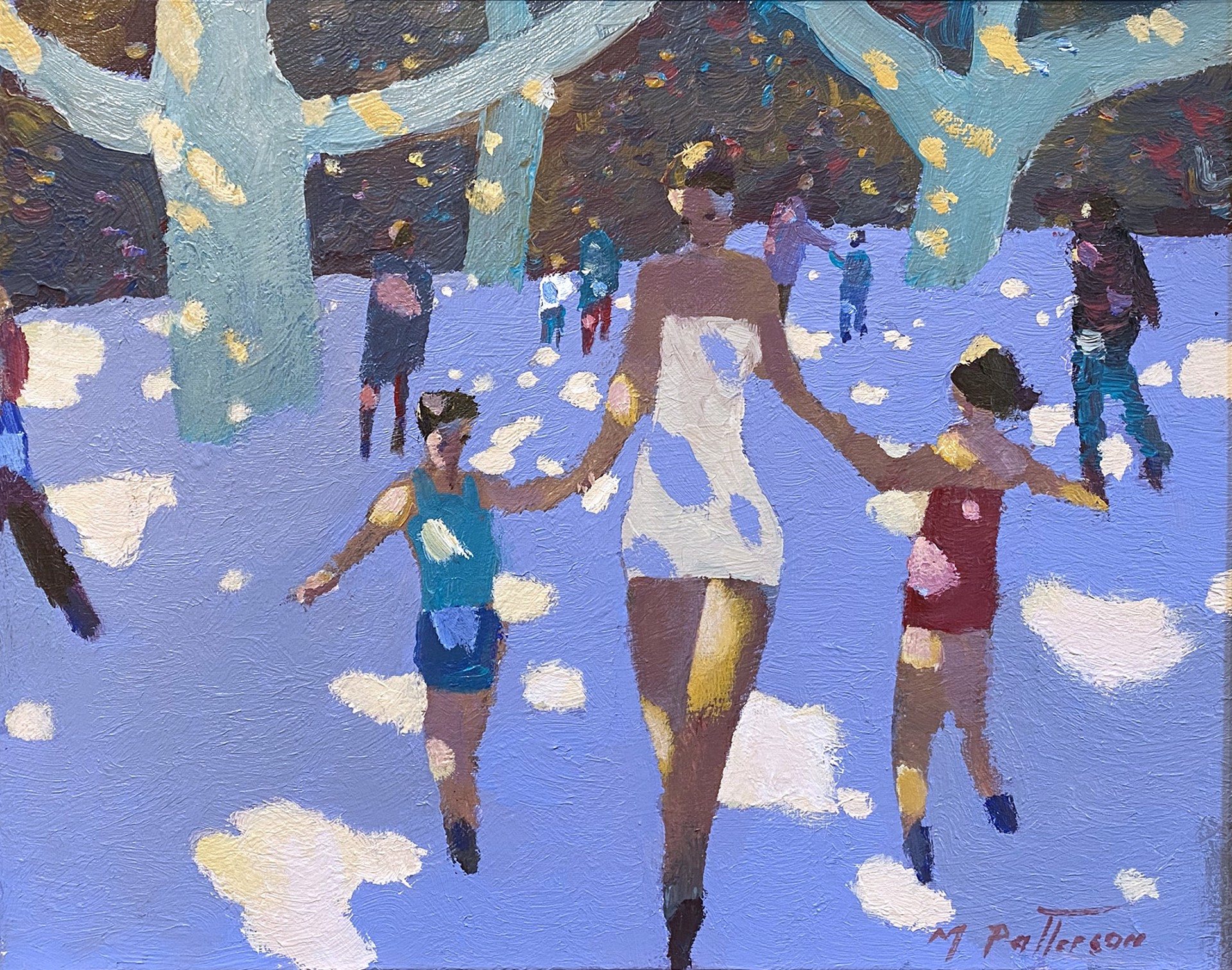Walking with Mom #1 by Michael Patterson